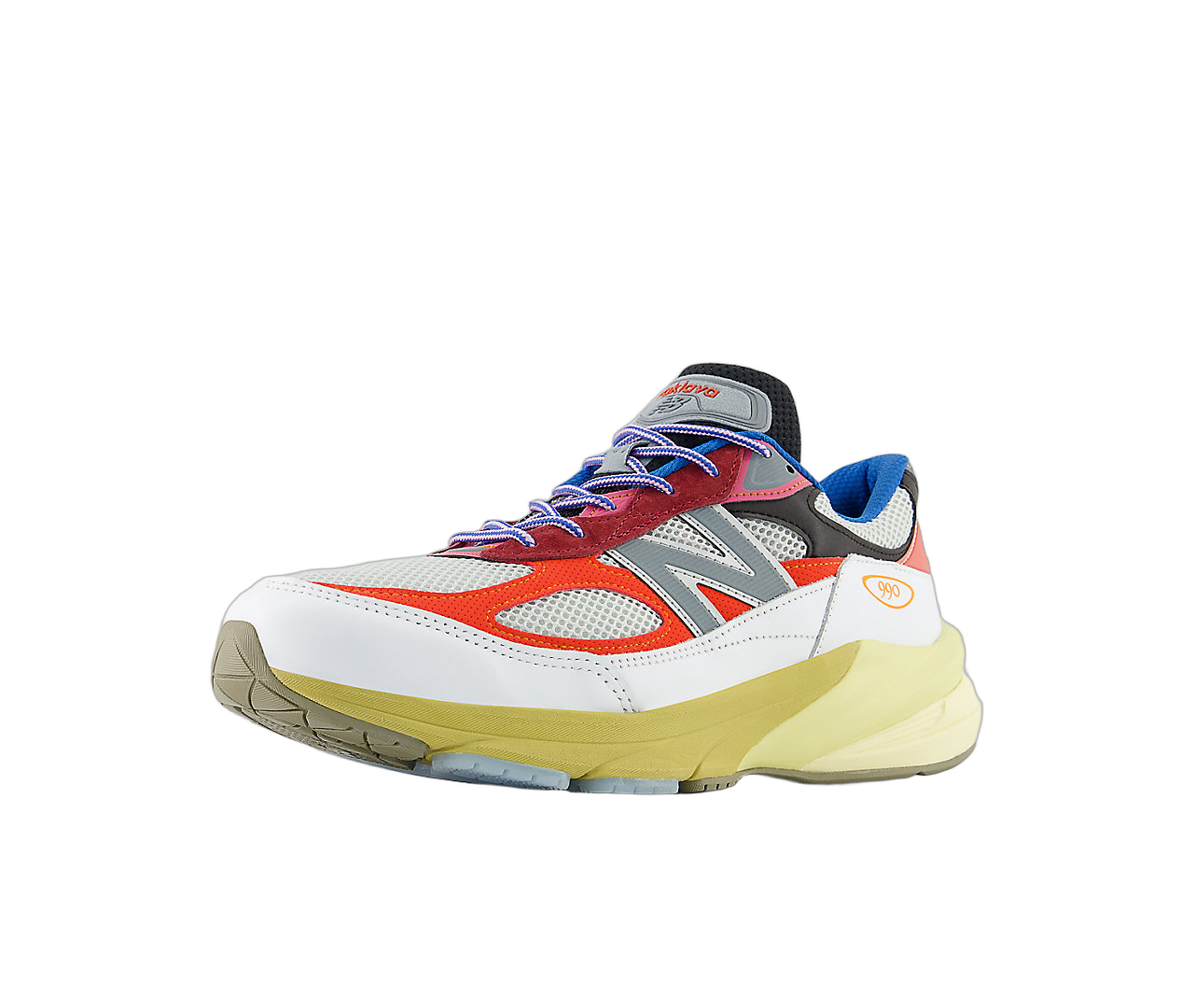 New Balance 990v6 MiUSA Action Bronson Untitled, Hi-Pink/Royal Blue (U990AC6)