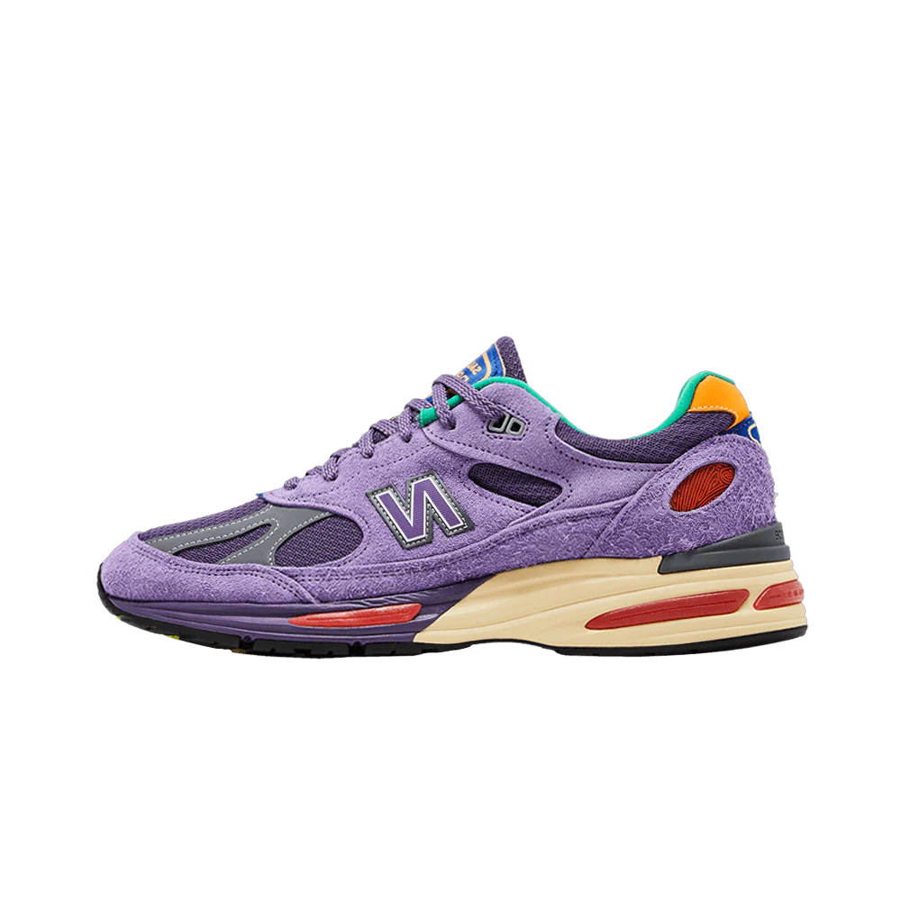 New Balance 991v2 MiUK Salehe Bembury Colors Be The Palette, Purple/Purple (U991SB2)