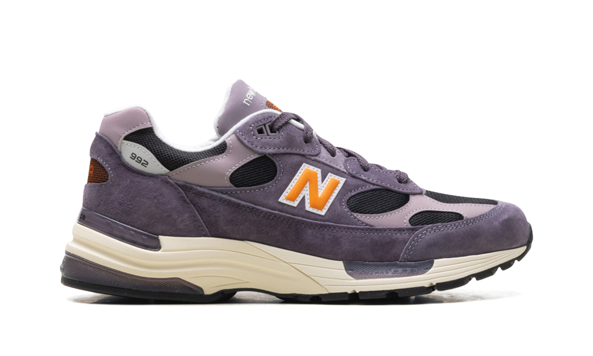 New Balance 992 MiUSA Dark Ice Wine Black