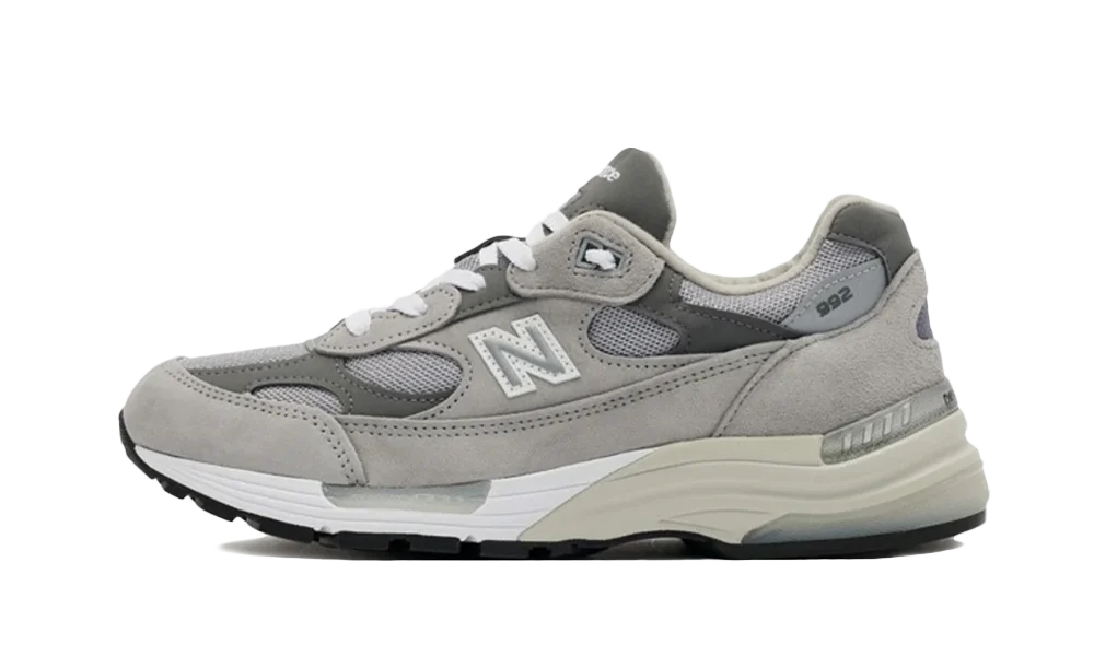 New Balance 992 MiUSA Grey Silver Metallic - Sneak