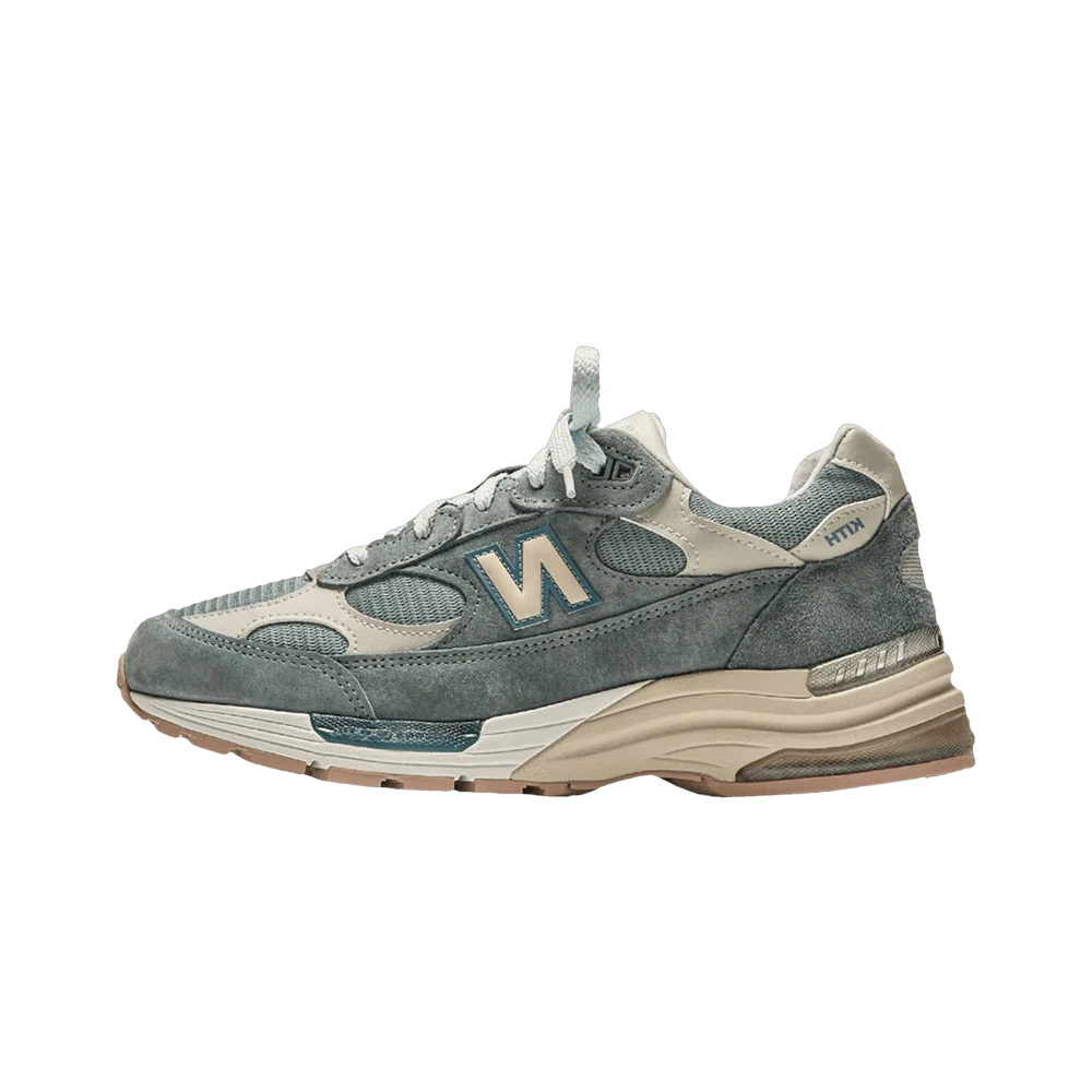 New Balance 992 MiUSA Kith Osaka Pack, Aegean Blue/Shadow Grey (U992KT)
