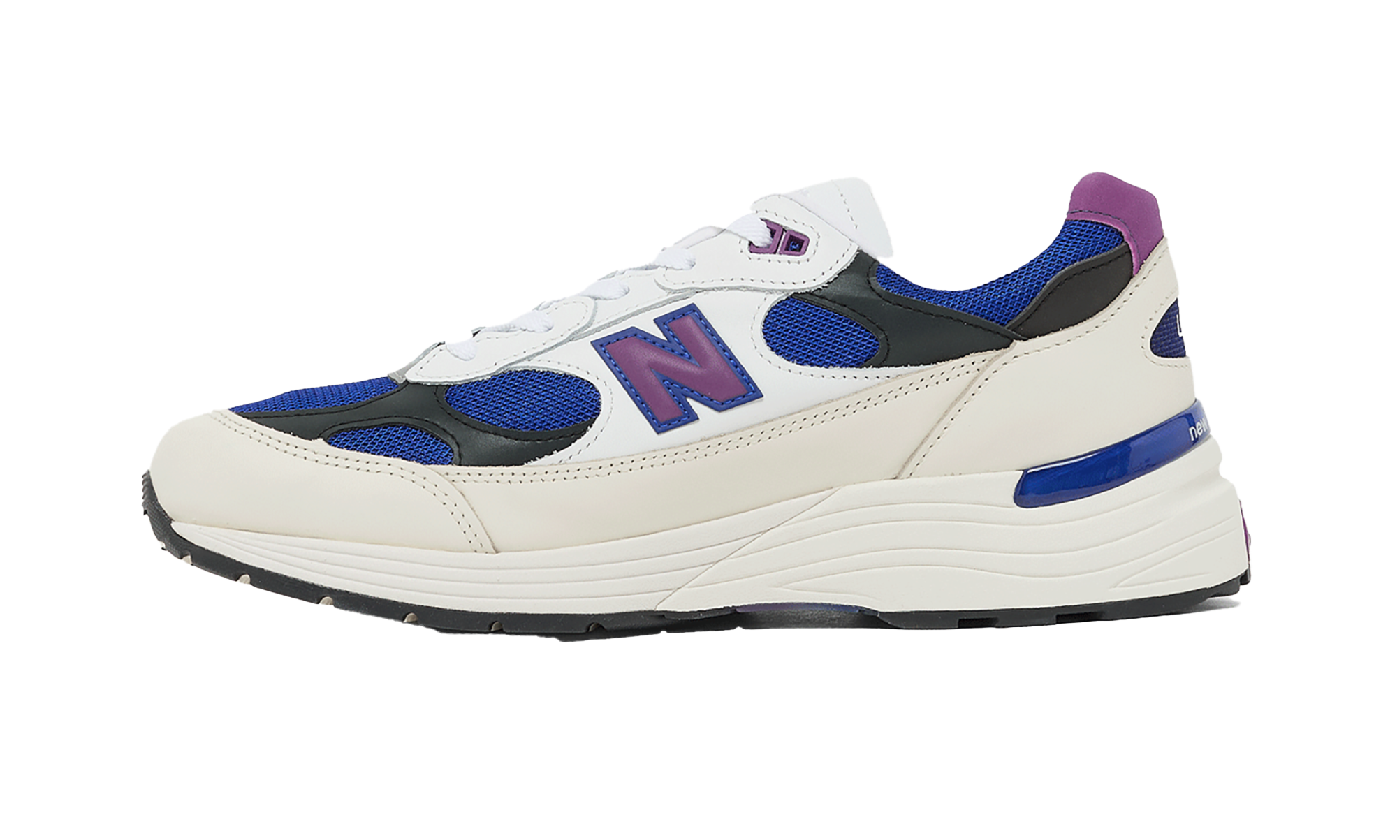 New Balance 992 MiUSA White Royal Purple Fuchsia