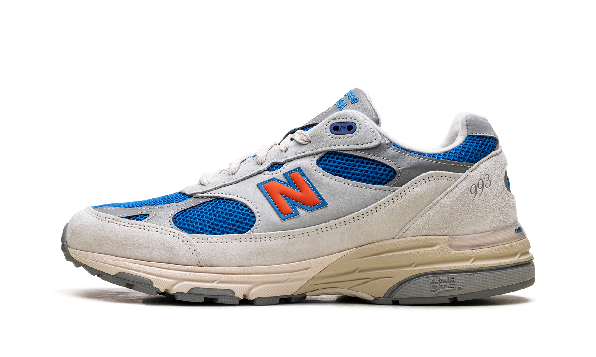New Balance 993 MiUSA Kith Madison Square Garden Ancient Scroll