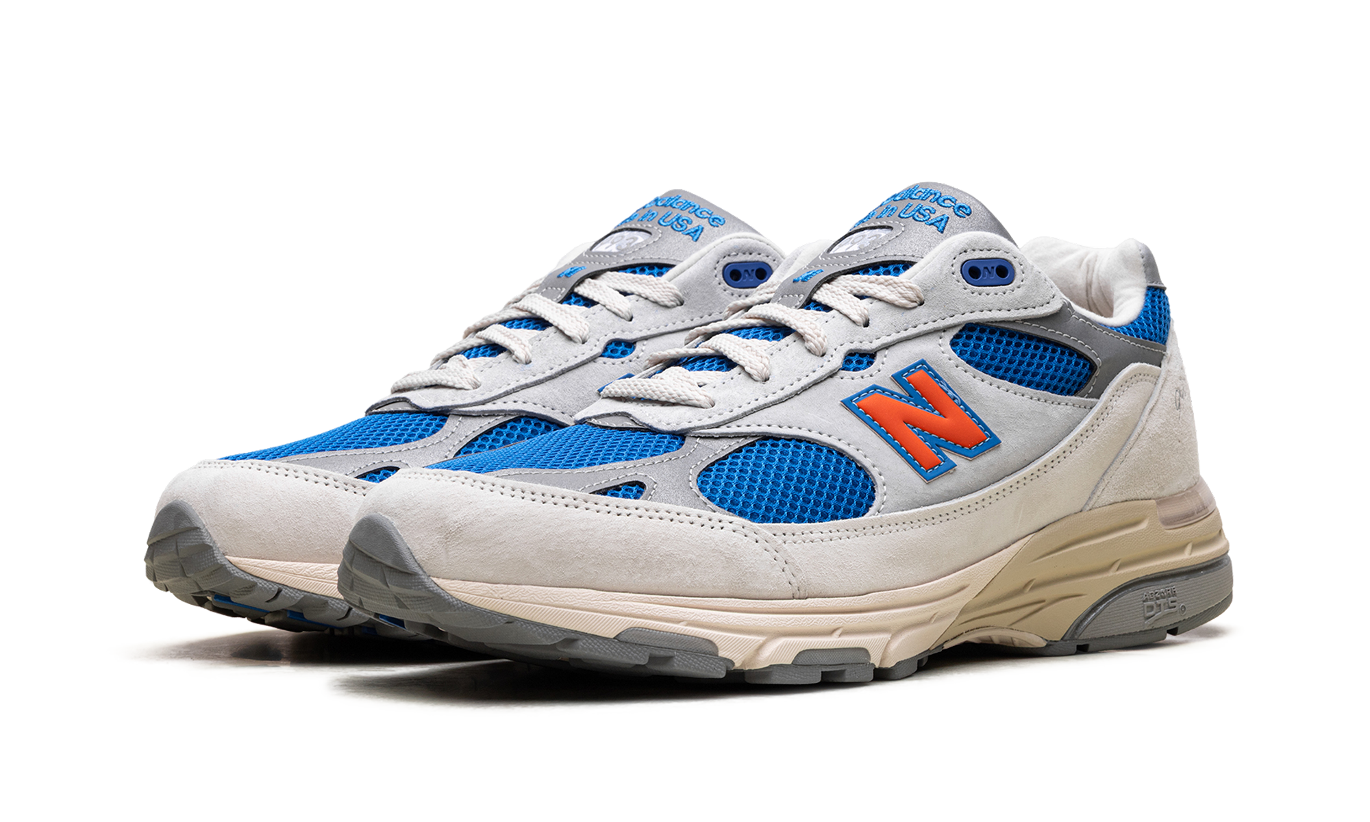 New Balance 993 MiUSA Kith Madison Square Garden Ancient Scroll