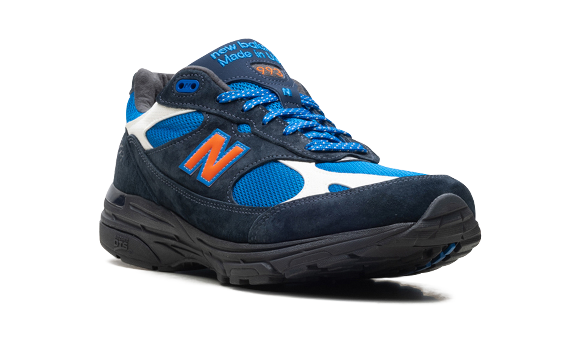 New Balance 993 MiUSA Kith Madison Square Garden Navy