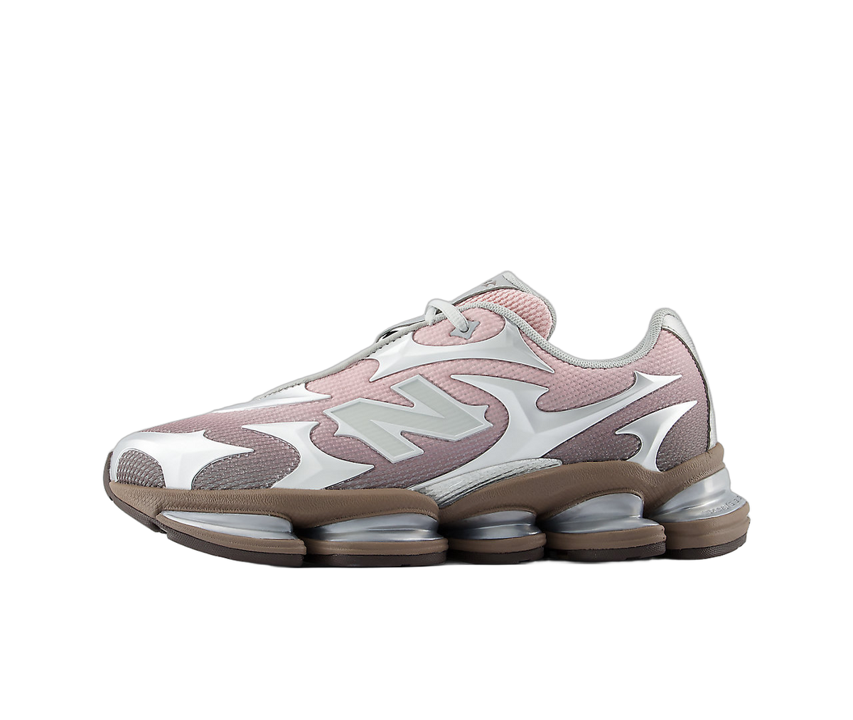 New Balance Abzorb 2000 Silver Metallic Orb Pink Cortado