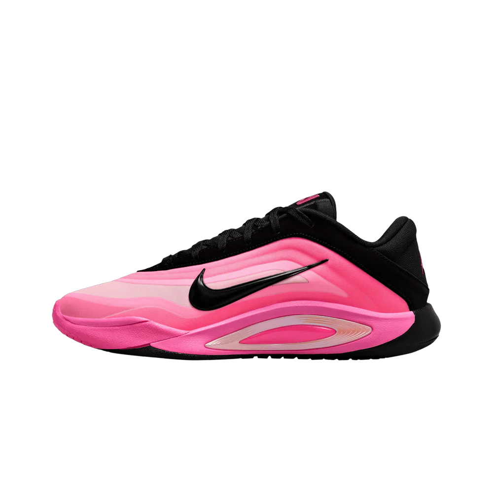 Nike A'ja Wilson A'One Leo Lights, Black/Hyper Pink/Laser Pink/Pink Foam (FZ8605-001 / FZ8606-001)