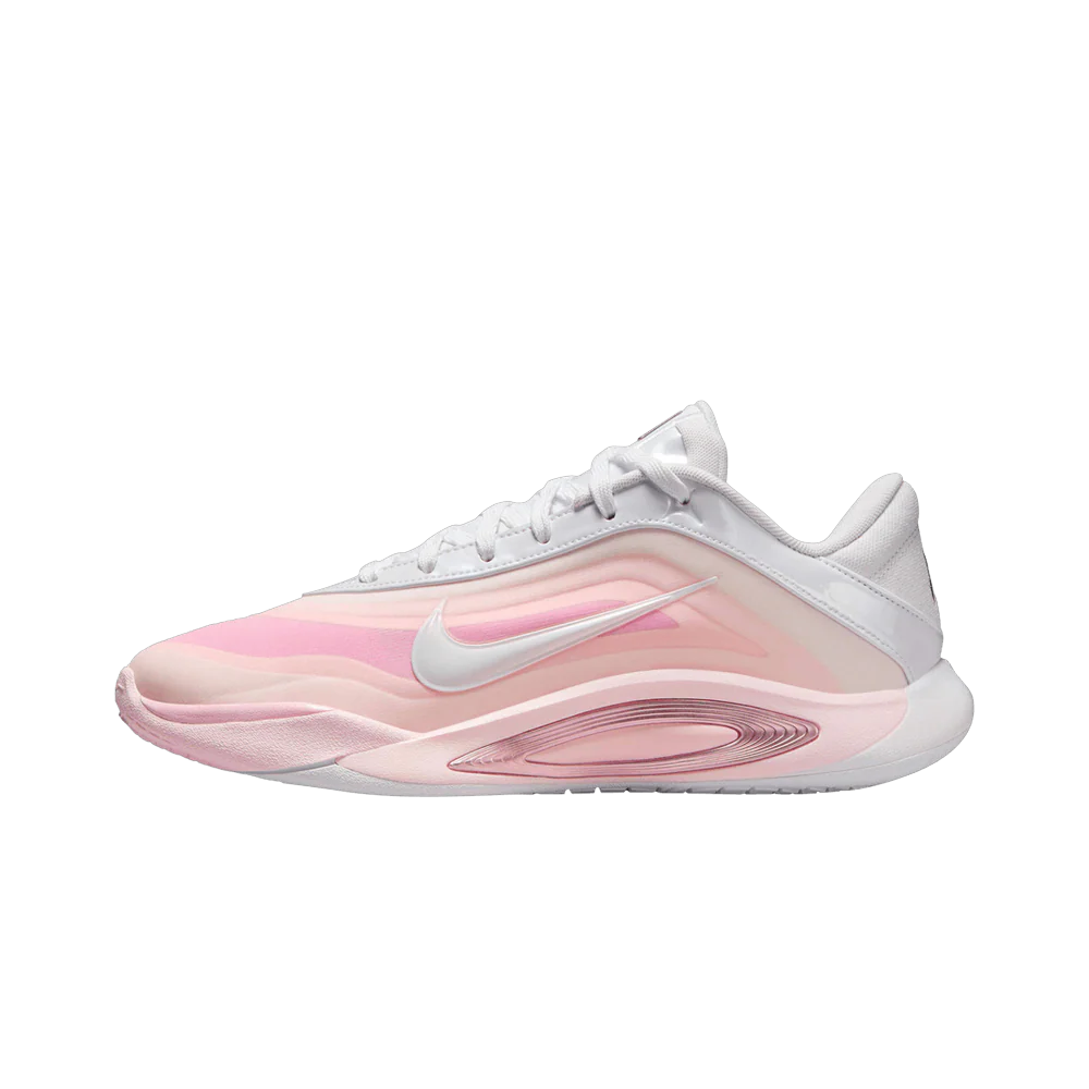 Nike A'ja Wilson A'One #1 Draft Pick, White/Perfect Pink/Prism Pink/Pink Ice/Pale Pink (FZ8605-101 / FZ7606-101)