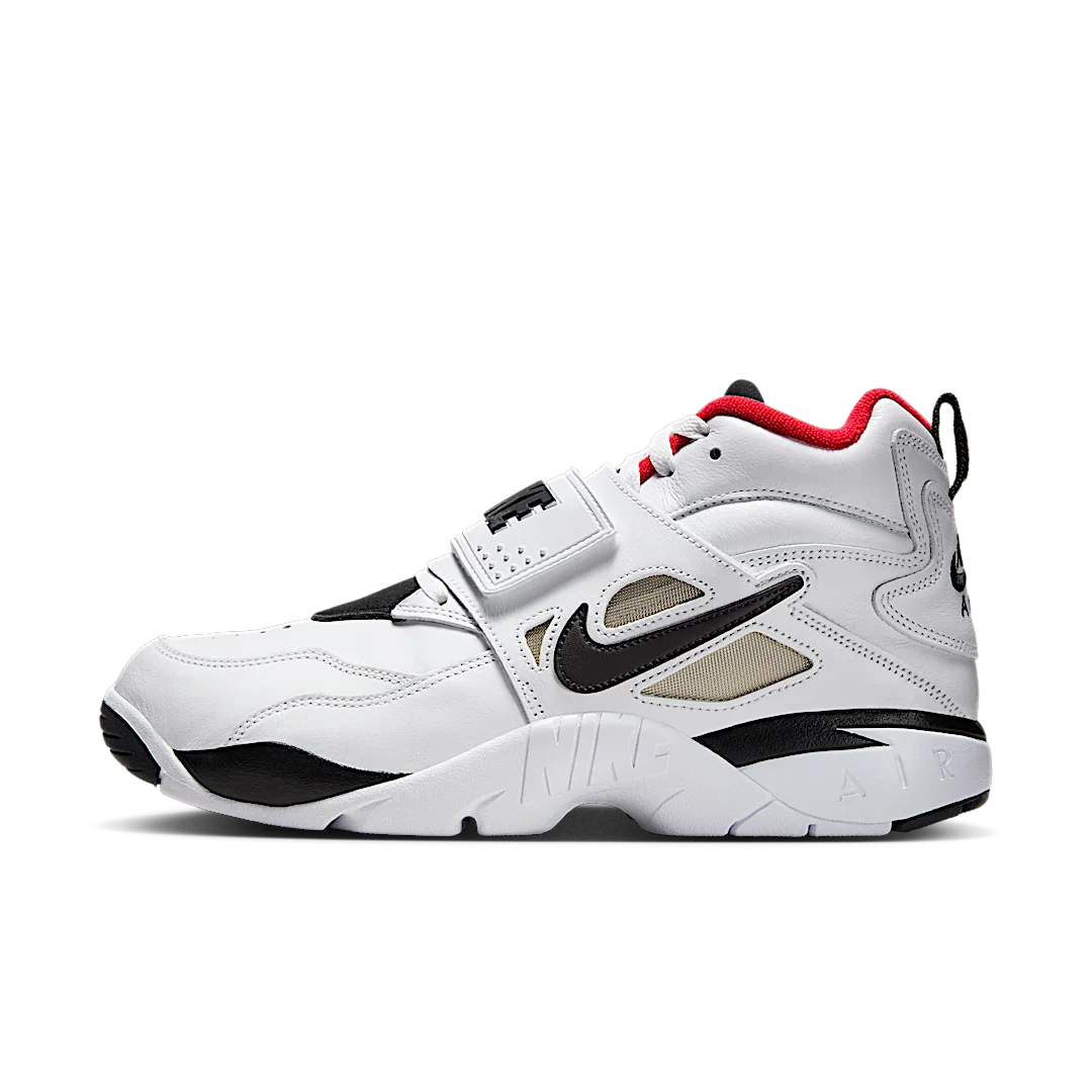 Nike Air Diamond Turf Proto '92 Atlanta Falcons, White/University Red/Metallic Gold/Black (IB2239-100)