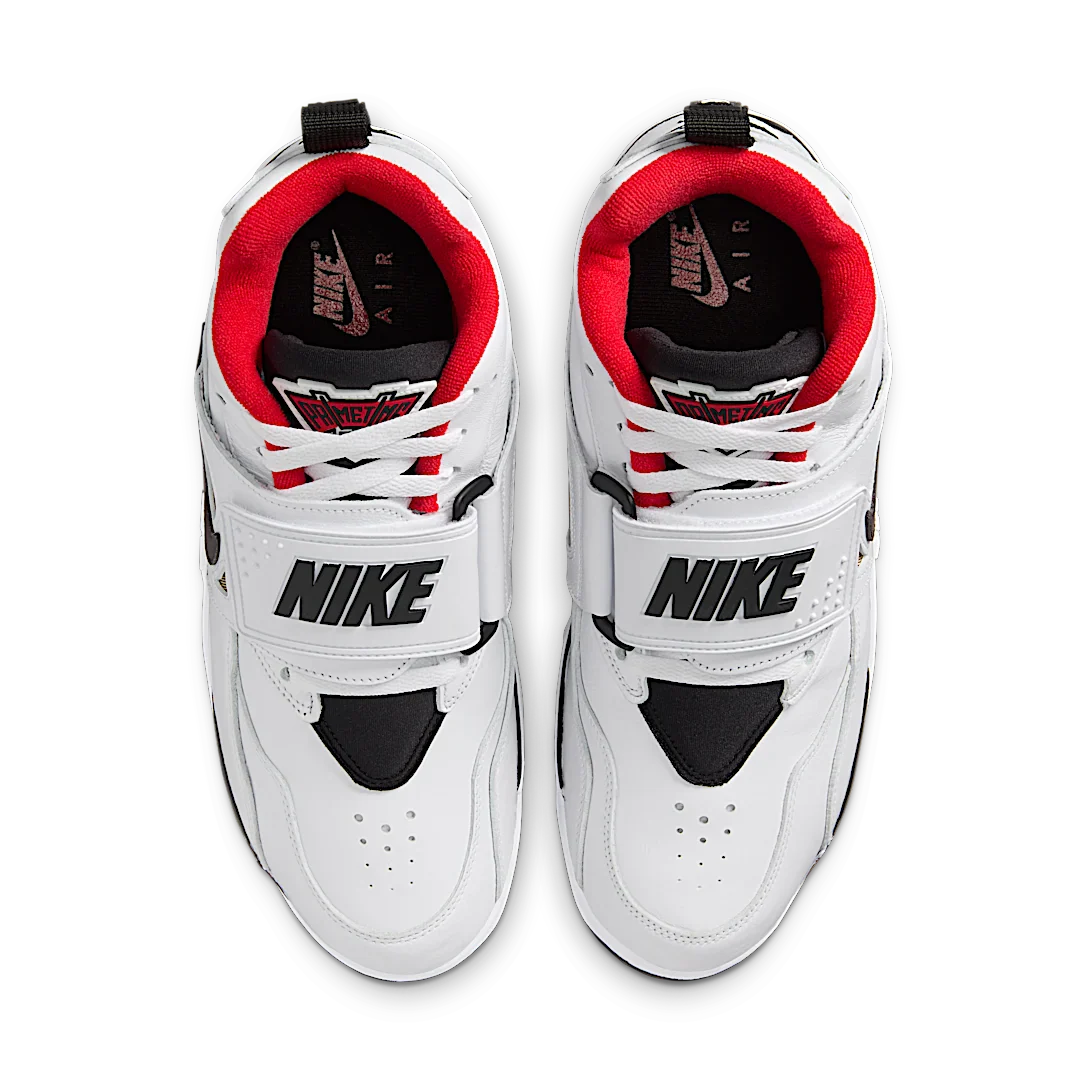 Nike Air Diamond Turf Proto '92 Atlanta Falcons, White/University Red/Metallic Gold/Black (IB2239-100)
