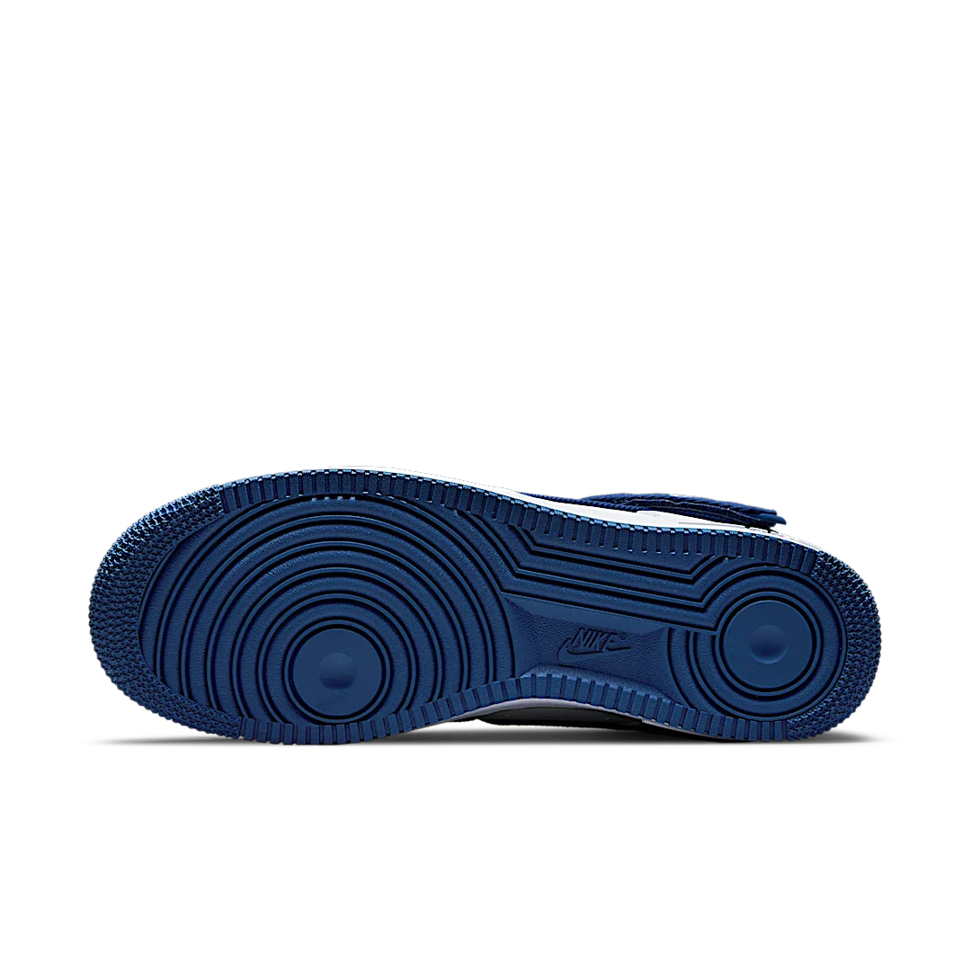 Nike Air Force 1 High EMB Dodgers, White/Royal (DC8168-100)