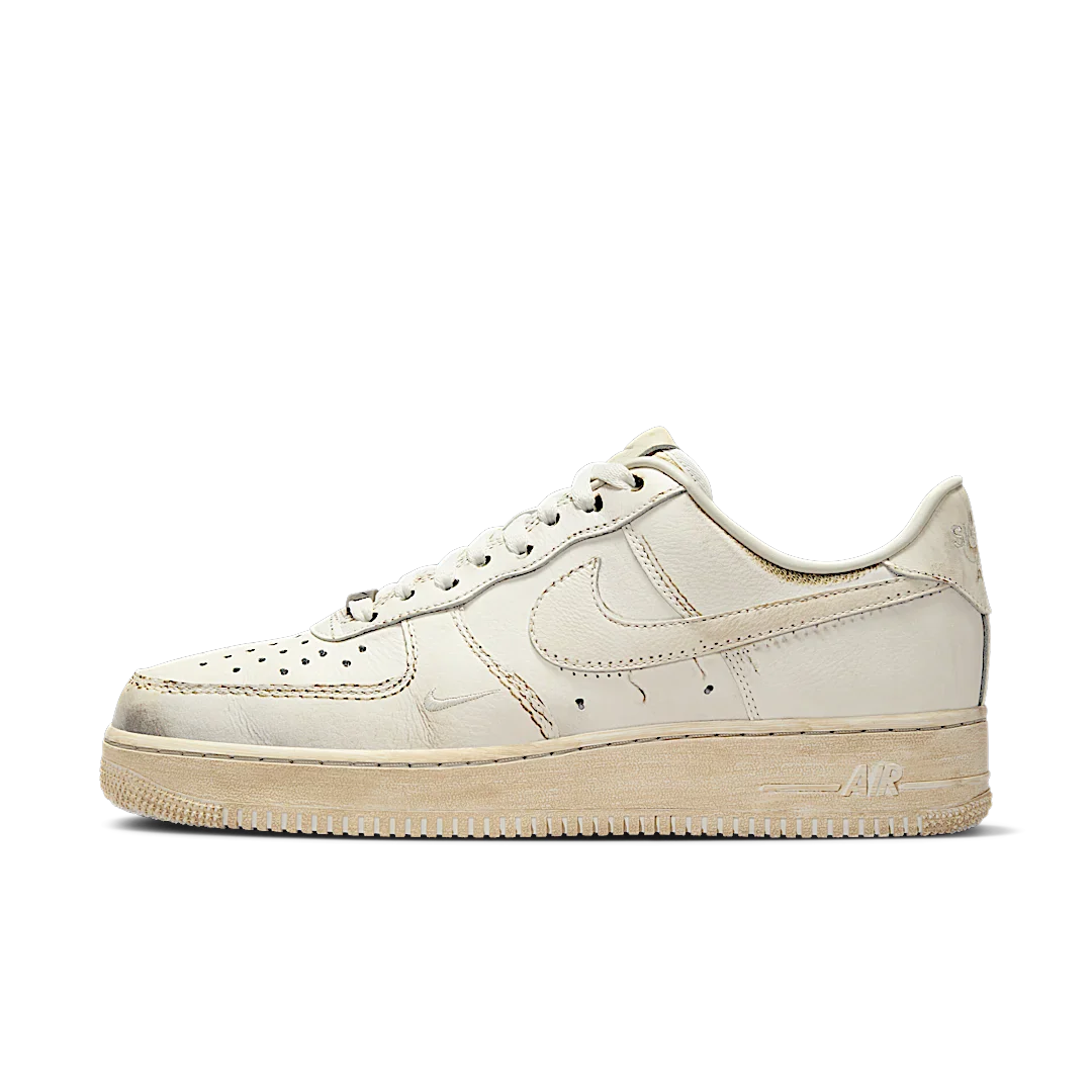 Nike Air Force 1 Low .SWOOSH Dirty Triple White, White/White/White (HJ9346-100)