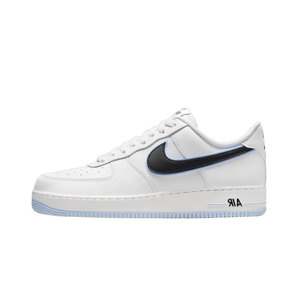 Nike Air Force 1 Low 07 White Black Hydrogen Blue