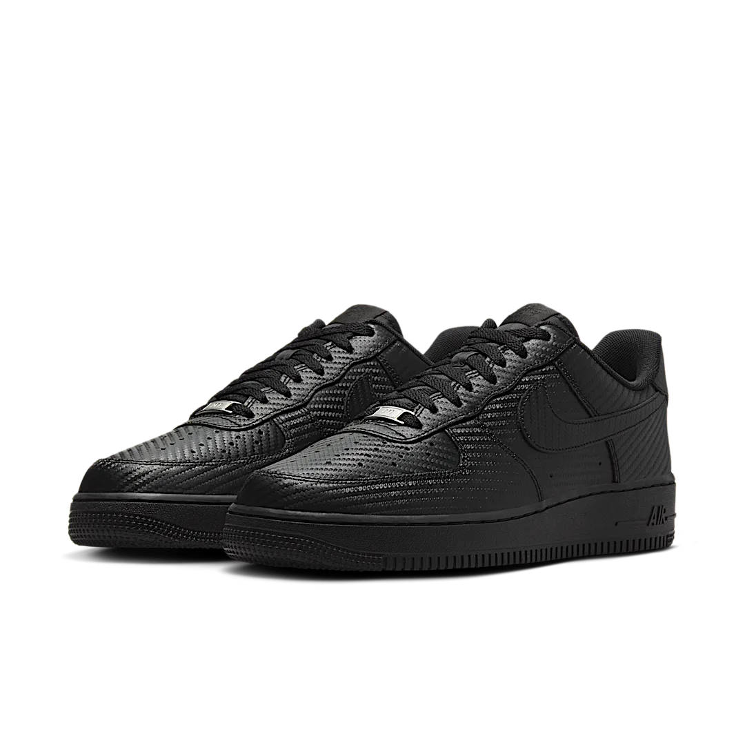 Nike Air Force 1 Low Black Carbon Fiber, Black/Black (HF2886-001)
