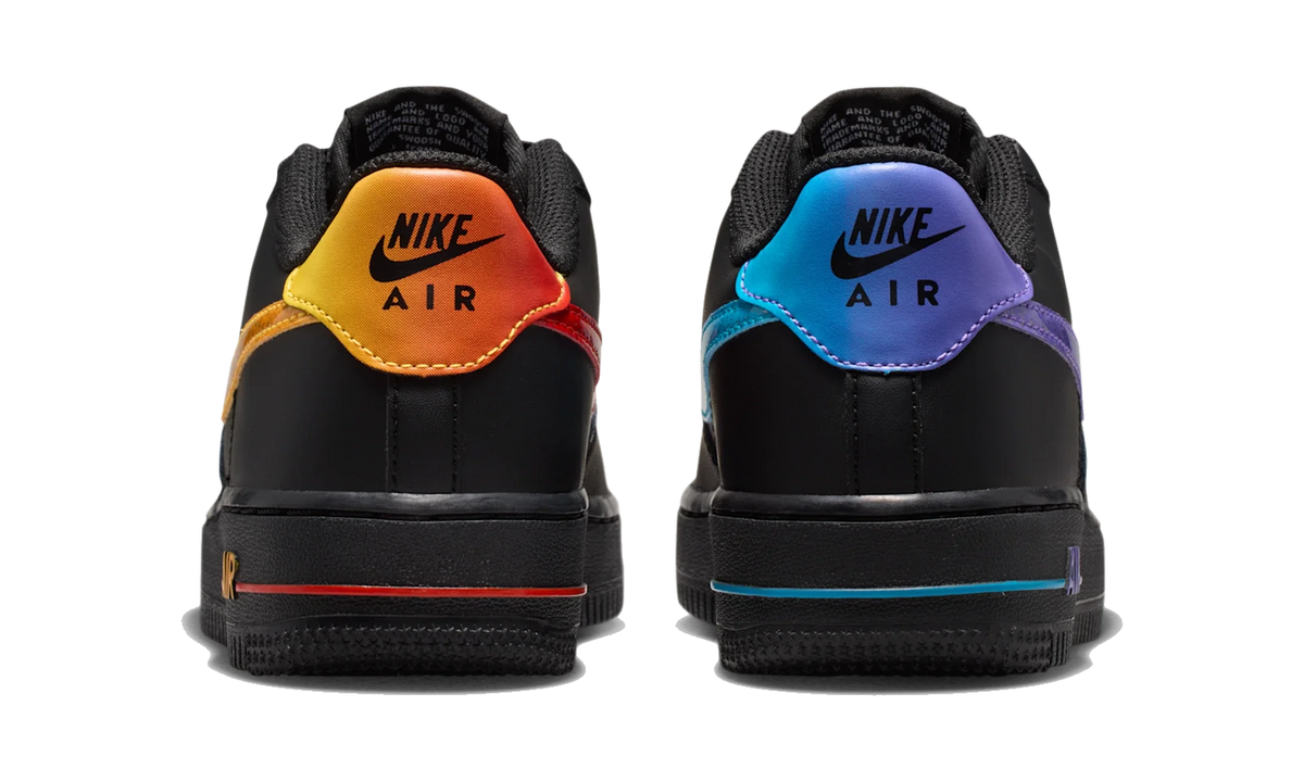 Nike Air Force 1 Low Black Multi-Color