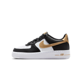 Nike Air Force 1 Low Black White Metallic Gold