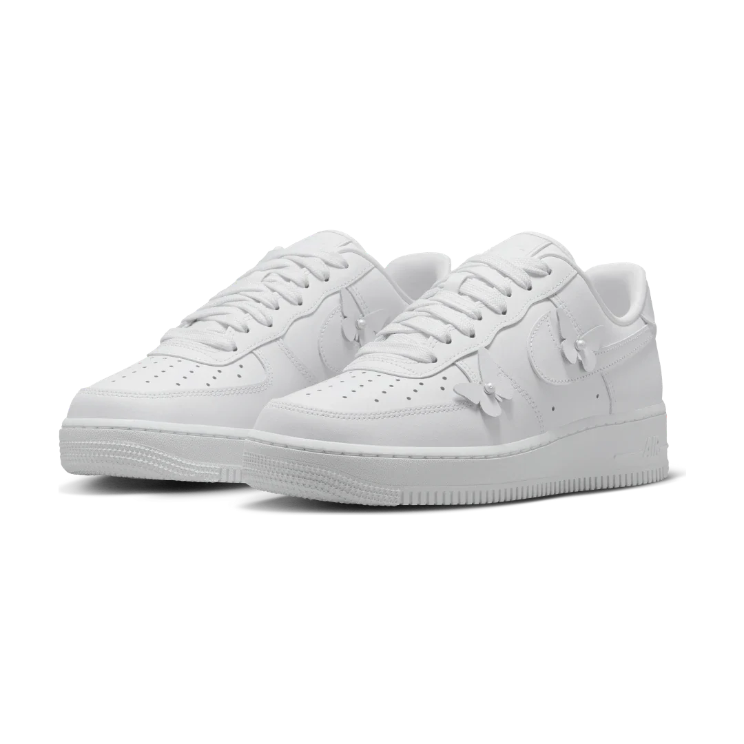 Nike Air Force 1 Low Butterfly White, White/White/Black (IH4480-100)
