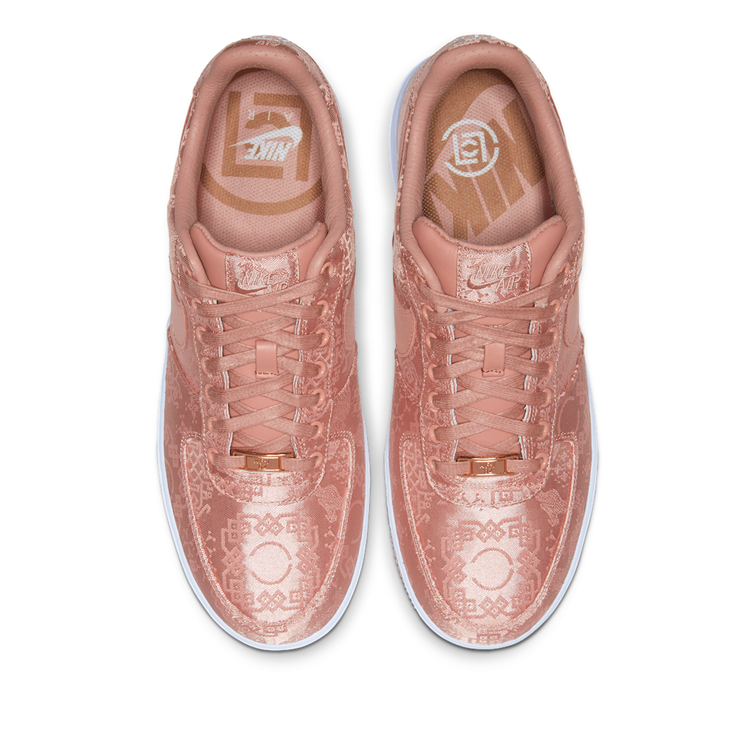 Nike Air Force 1 Low CLOT Rose Gold Silk (Regular Box)