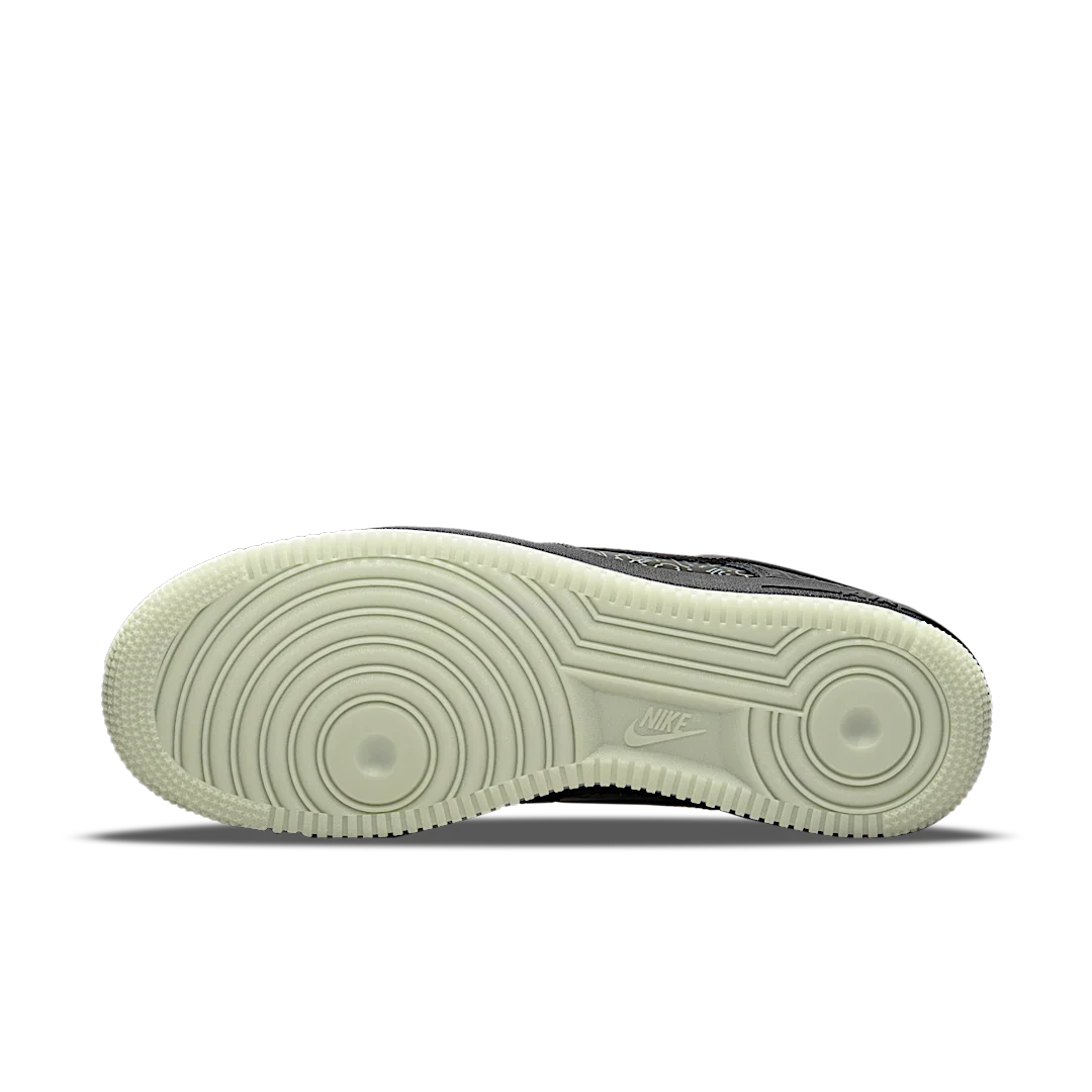 Nike Air Force 1 Low Computer Chip Space Jam, Black/Light Blue Fury-Black (DH5354-001 / DN1434-001)