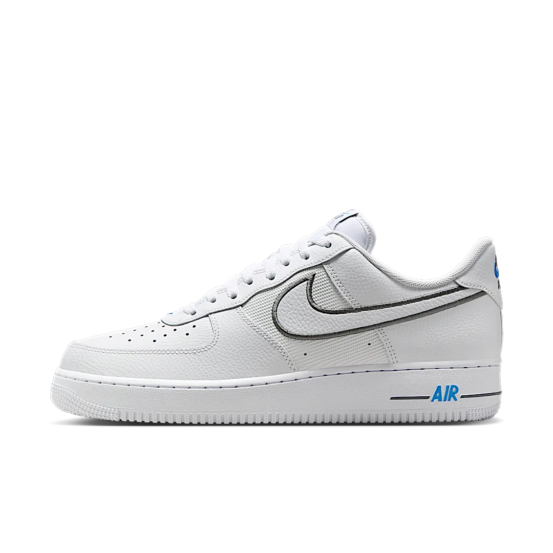 Nike Air Force 1 Low Cool Grey Photo Blue, White/Cool Grey/Light Photo Blue (IB7677-100)