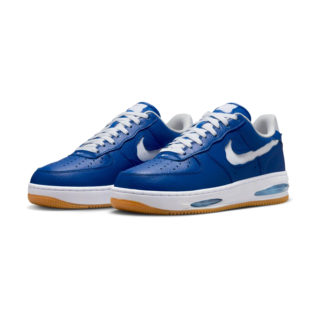 Nike Air Force 1 Low Evo Team Royal, Team Royal/White-Aquarius Blue-Gum Yellow (HF3630-400)