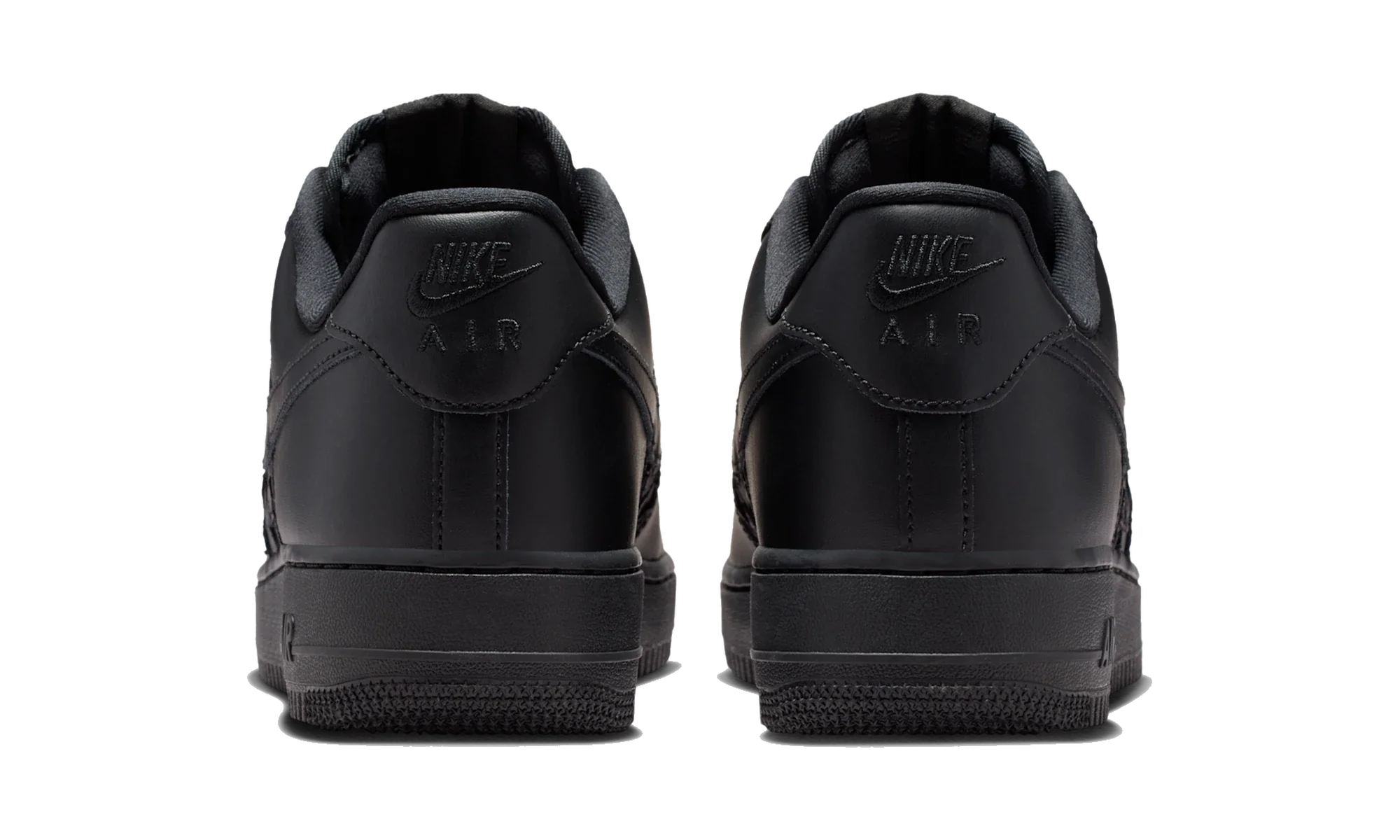 Nike Air Force 1 Low LV8 Triple Black Stars