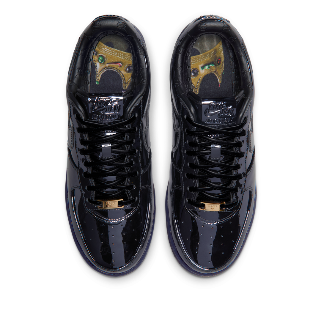 Nike Air Force 1 Low LeBron James Black Patent