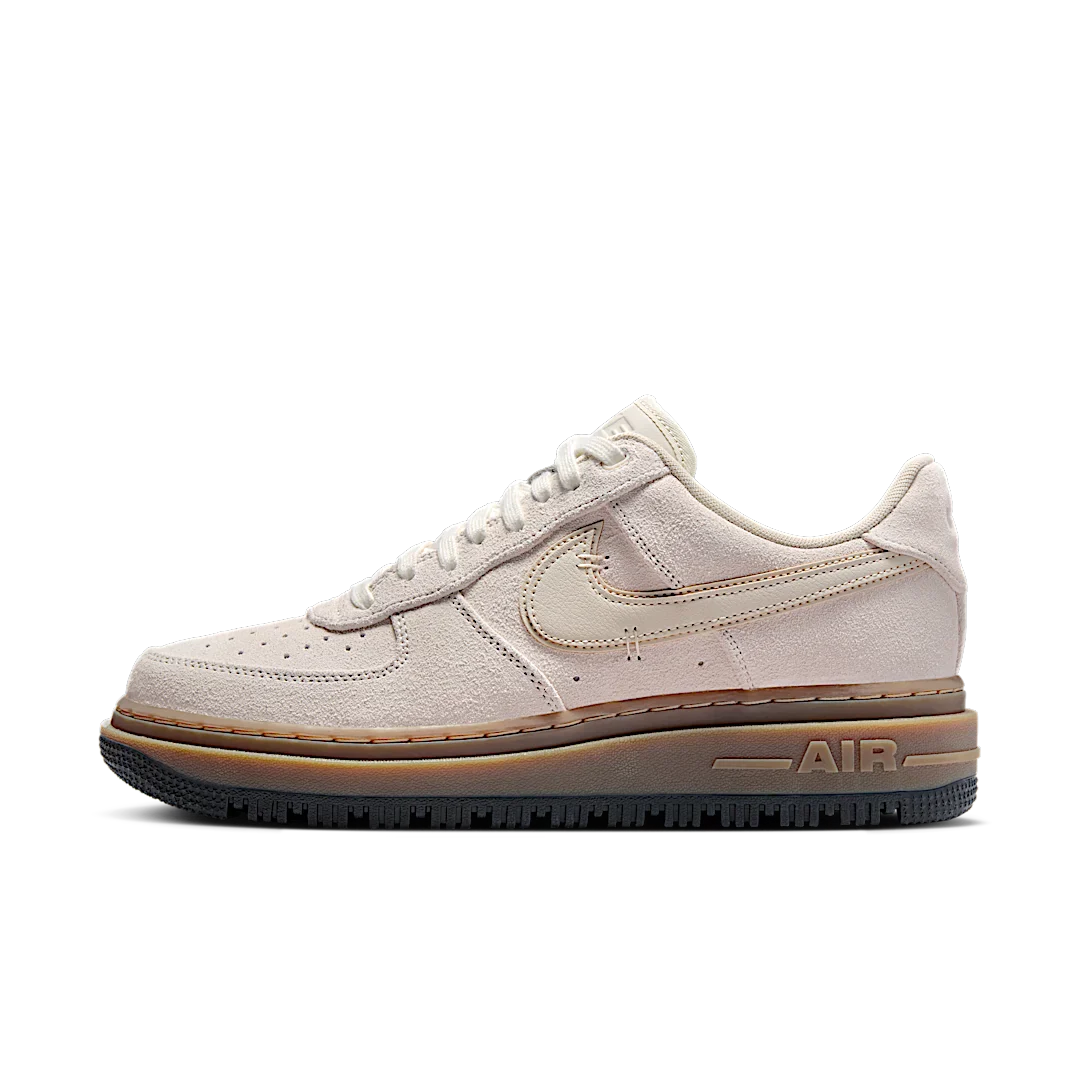 Nike Air Force 1 Low Luxe Light Orewood Brown Gum, Light Orewood Brown/Gum Dark Brown/Anthracite/Sail (HV2531-100)