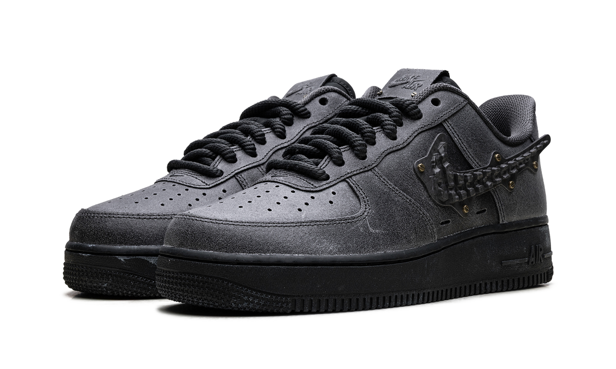 Nike Air Force 1 Low Metalwork Medium Ash Anthracite