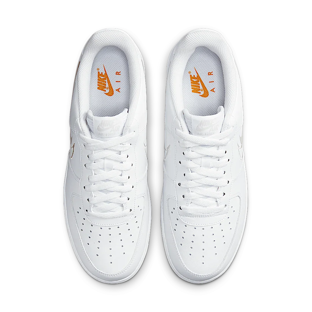 Nike Air Force 1 Low Multi-Swoosh White Yellow, White/Phantom/Light Bone (DX2650-100)