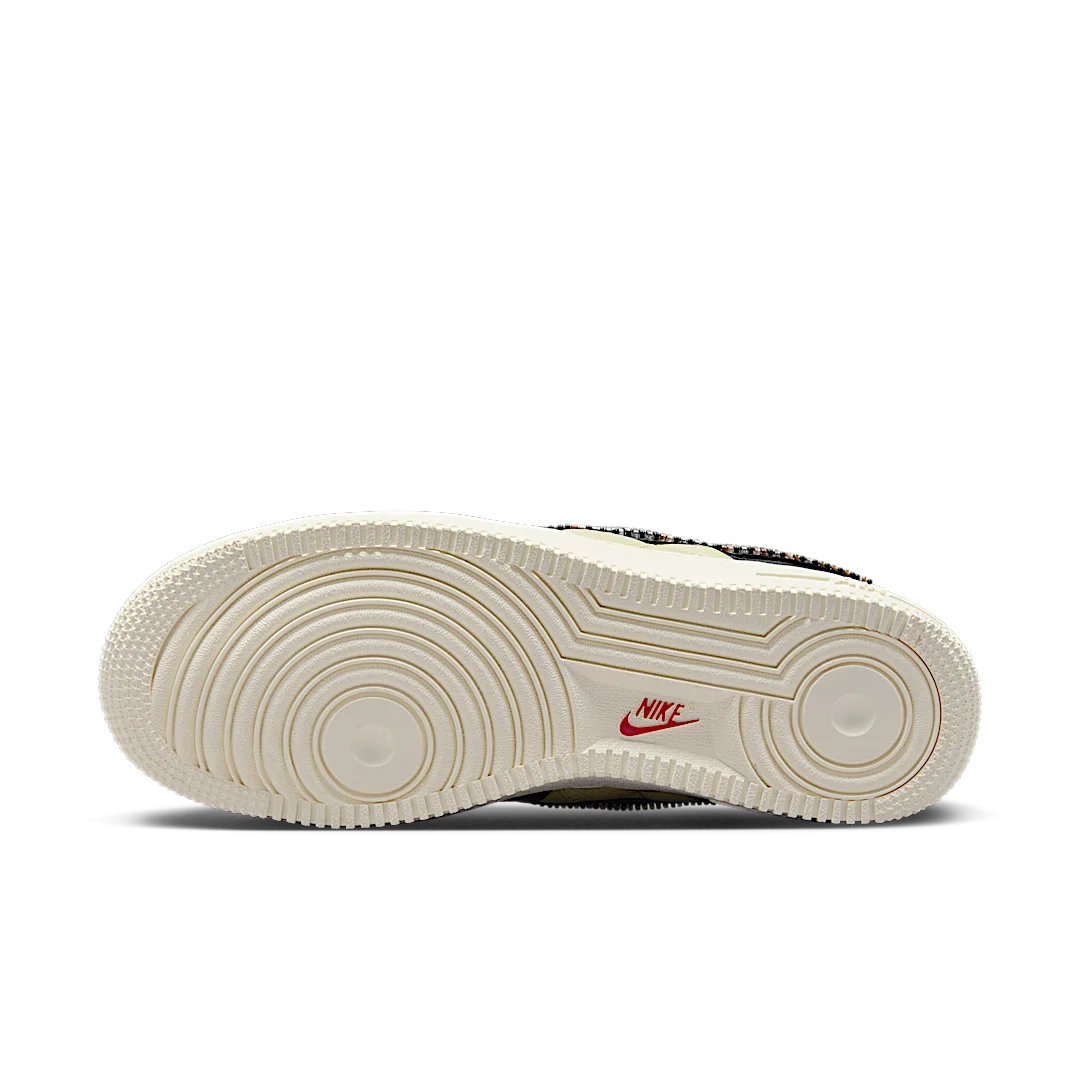 Nike Air Force 1 Low Premium Goods The Sophia, Black/Multi-Color-Sand-Sail (DV2957-001)