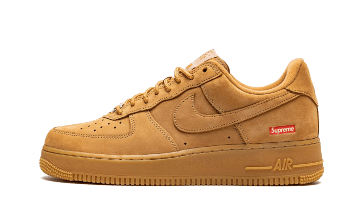 Nike Air Force 1 Low SP Supreme Wheat, Flax/Flax-Gum Light Brown (DN1555-200)