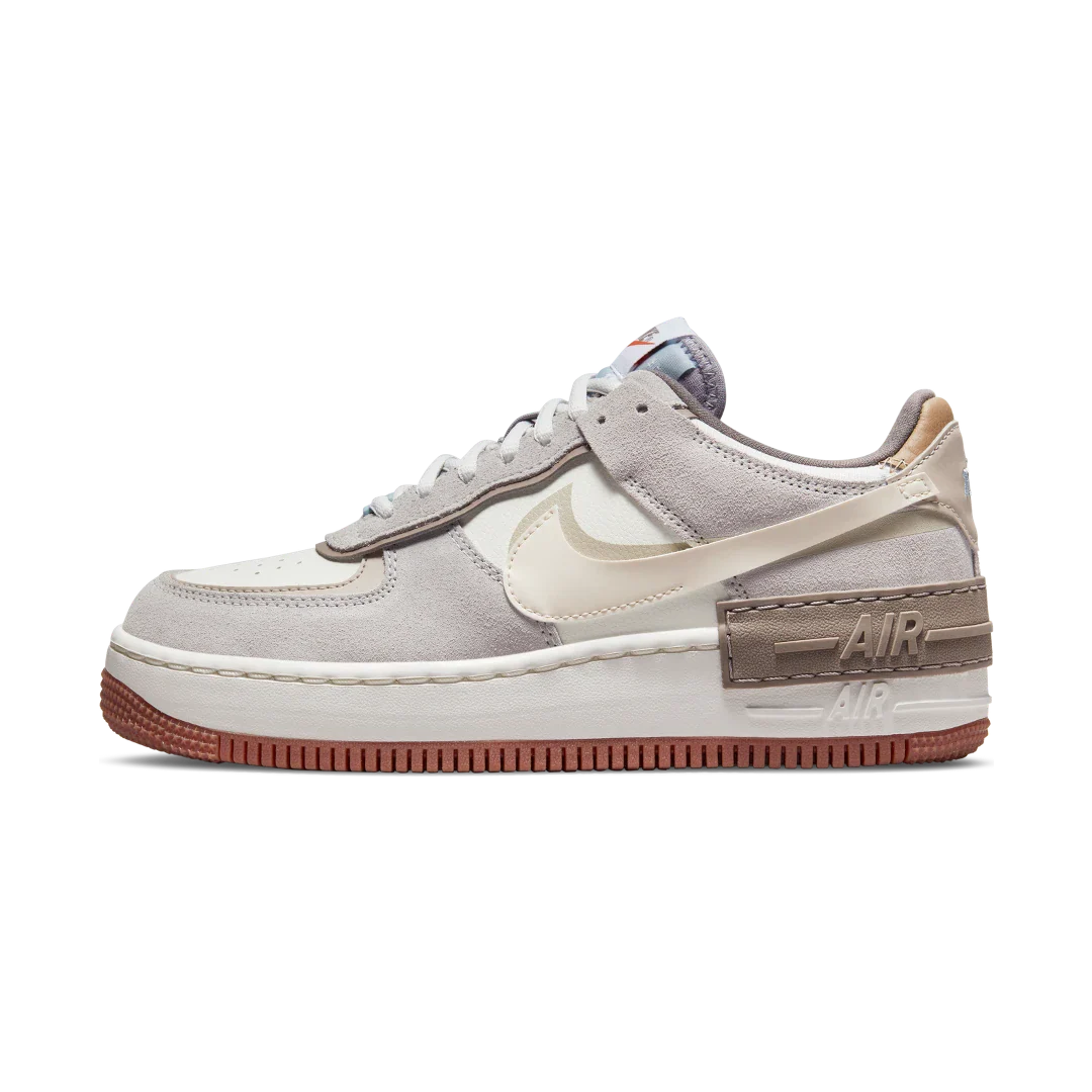 Nike Air Force 1 Low Shadow Sail Pale Ivory, Sail/Pale Ivory-Sail-Grey Fog-Provence Purple-Cave Stone (DO7449-111)