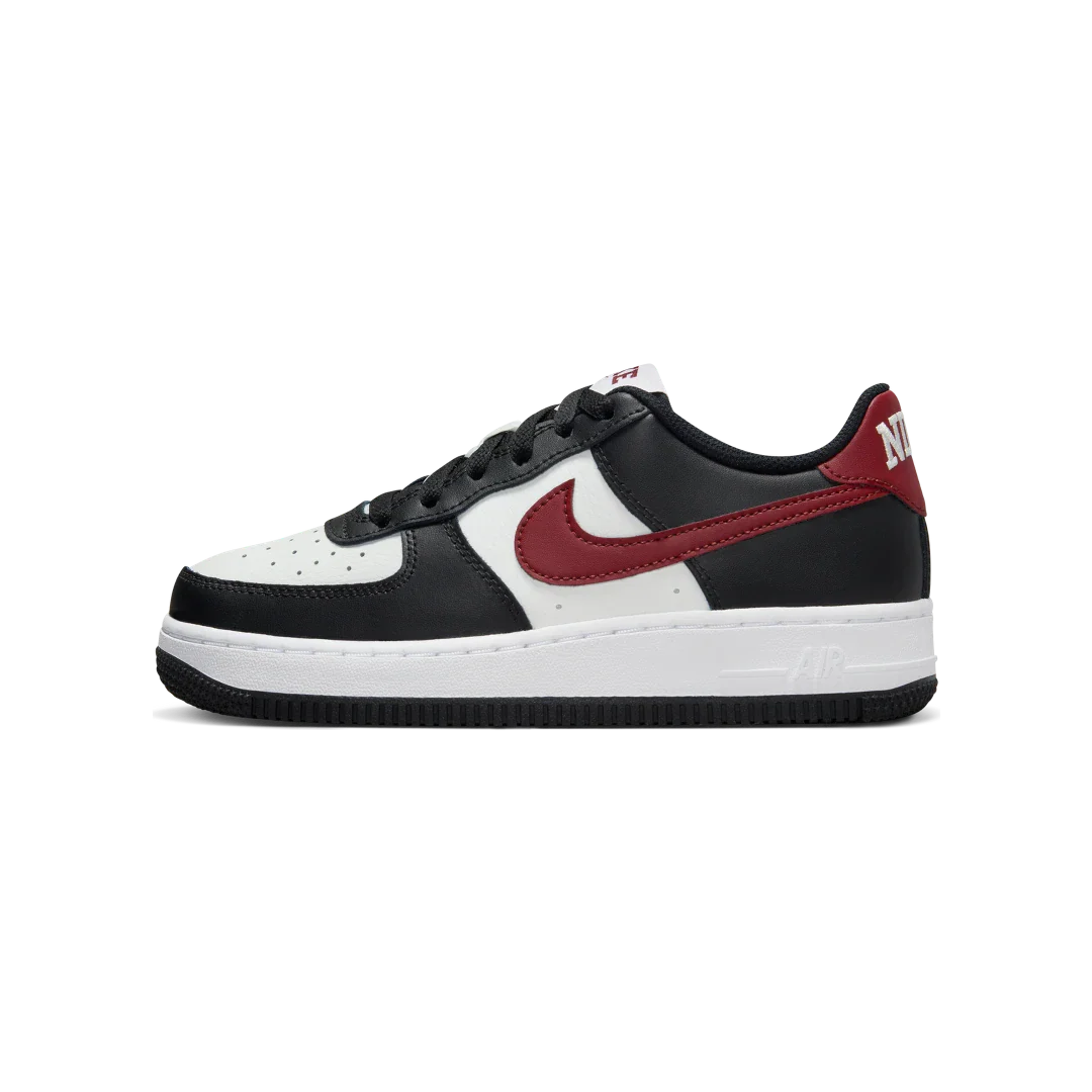 Nike Air Force 1 Low White Dark Team Red, Black/Summit White/White/Dark Team Red (FZ4351-001)