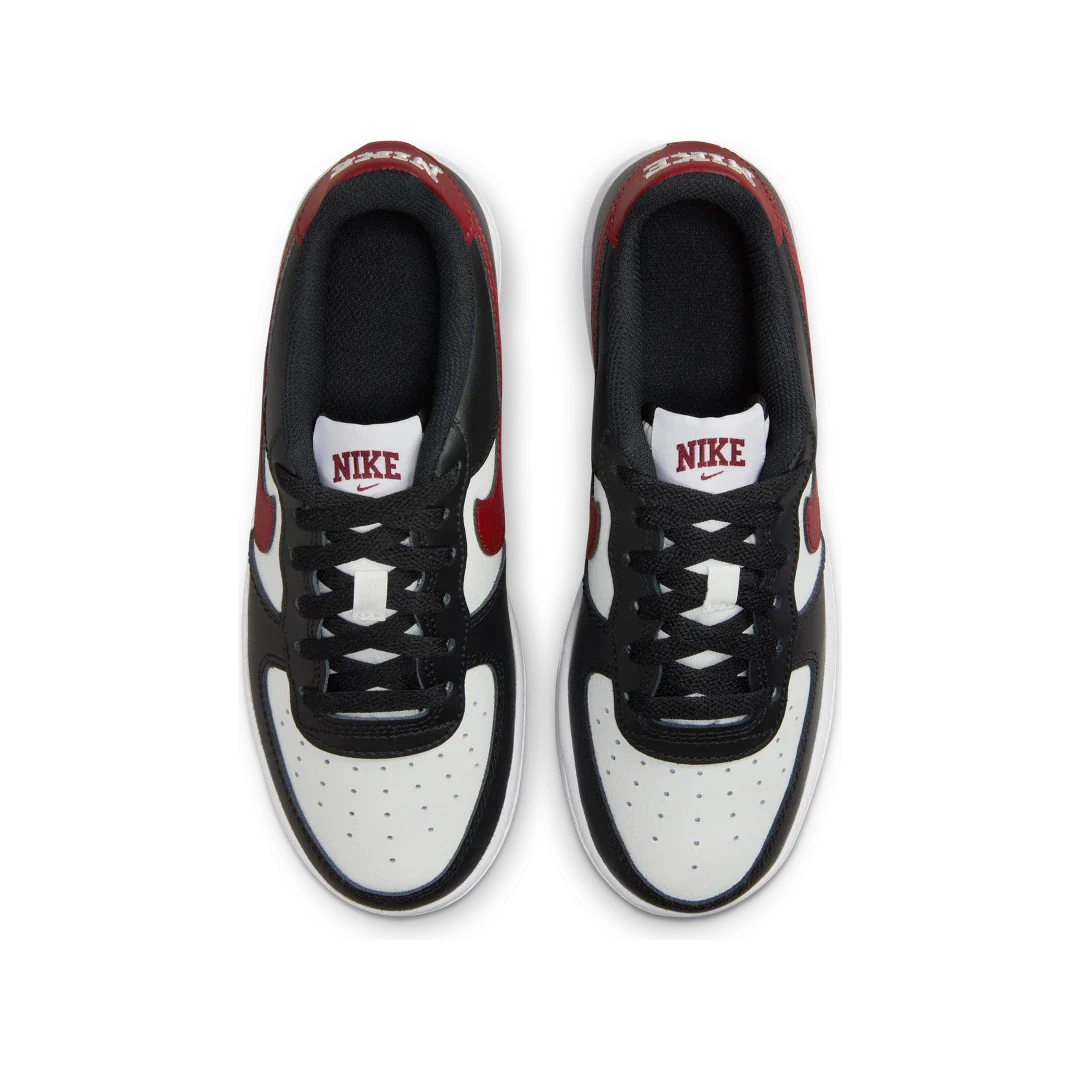 Nike Air Force 1 Low White Dark Team Red, Black/Summit White/White/Dark Team Red (FZ4351-001)