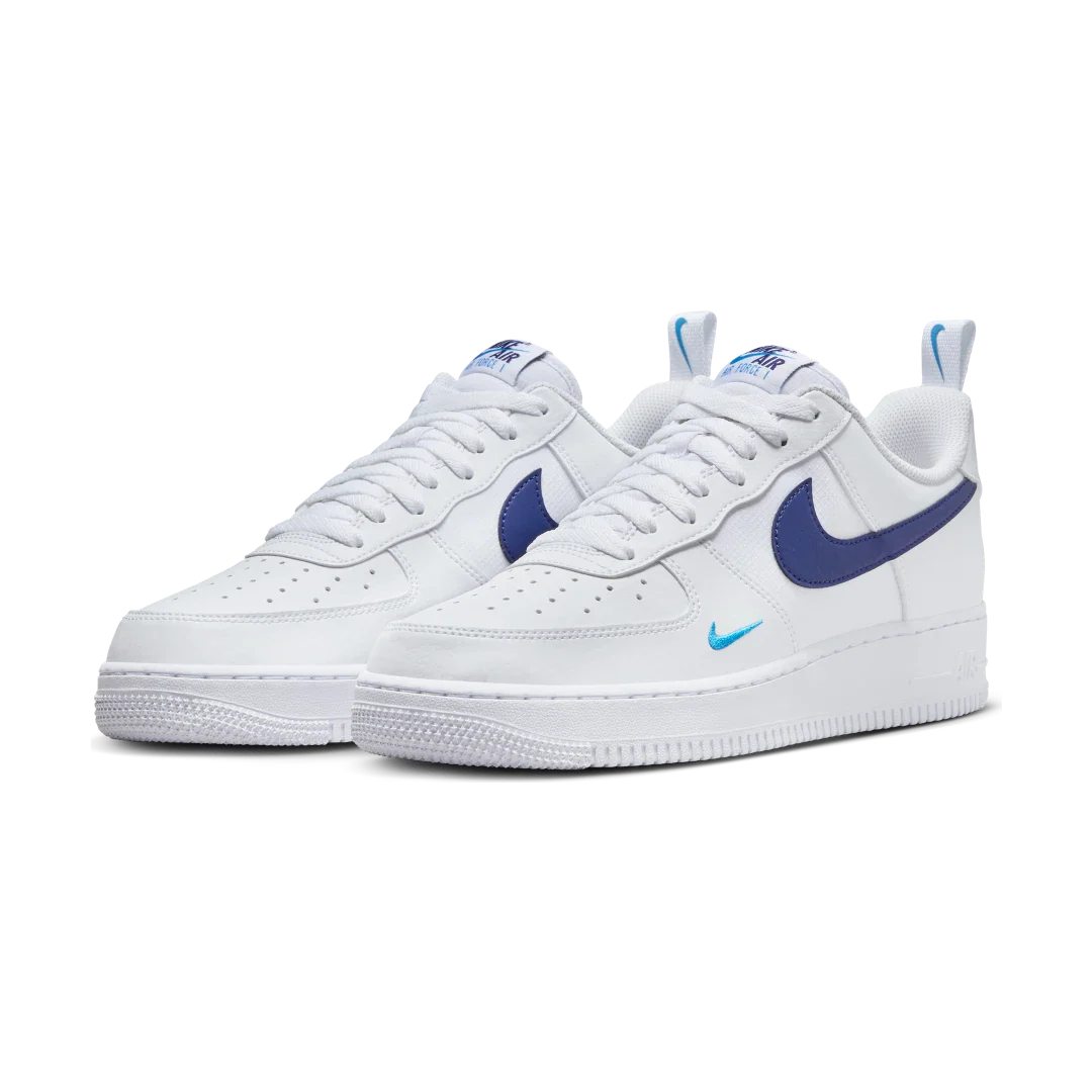 Nike Air Force 1 Low White Light Photo Blue Deep Royal Blue, White/Light Photo Blue/Deep Royal Blue (HF3836-100)