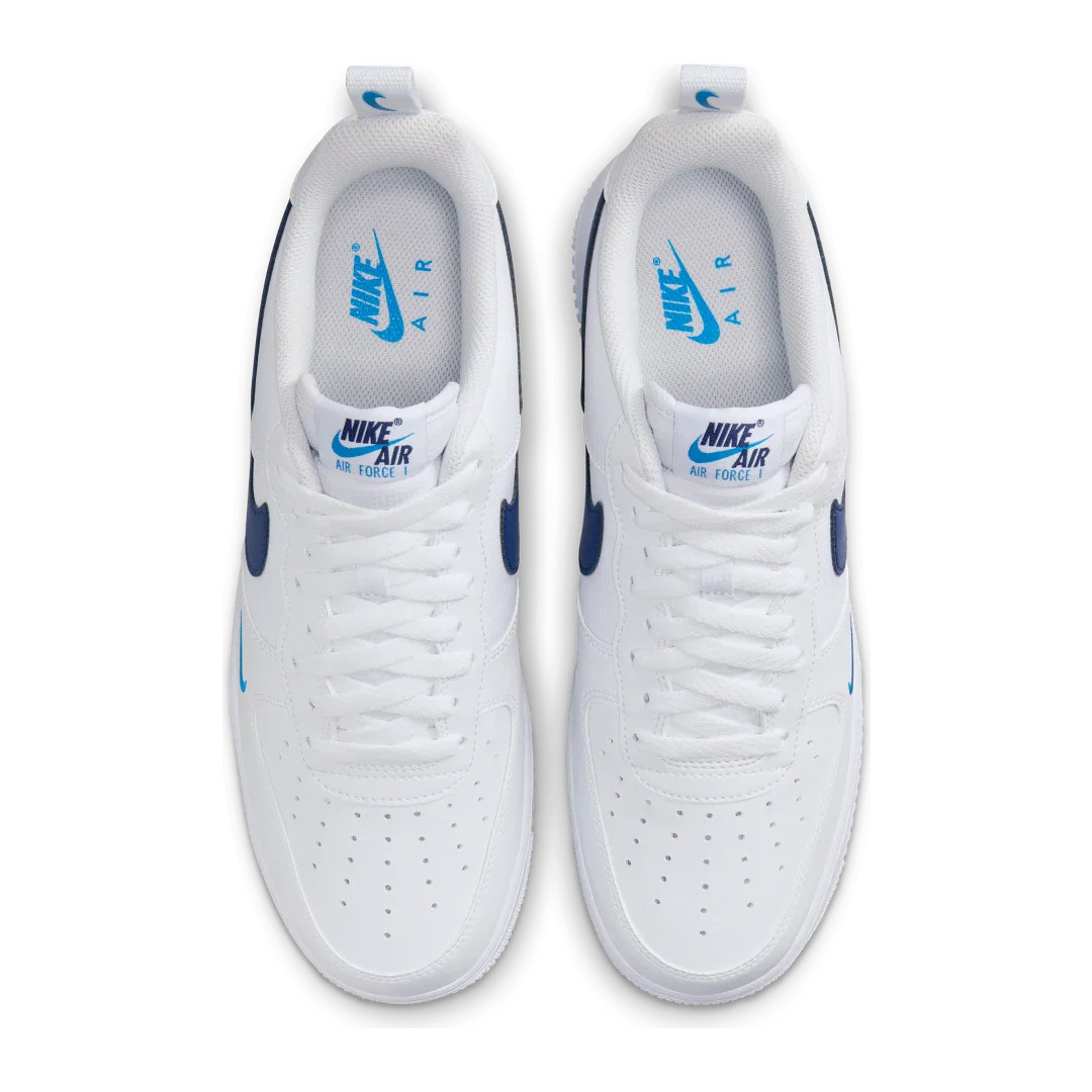 Nike Air Force 1 Low White Light Photo Blue Deep Royal Blue, White/Light Photo Blue/Deep Royal Blue (HF3836-100)