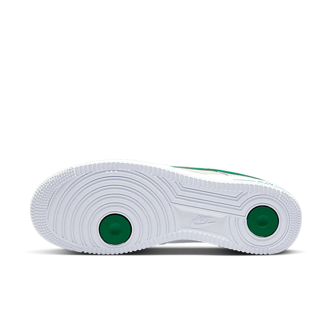 Nike Air Force 1 Low '07 LV8 40th Anniversary Sail Malachite, Sail/Malachite/White/Metallic Gold (DQ7658-101)