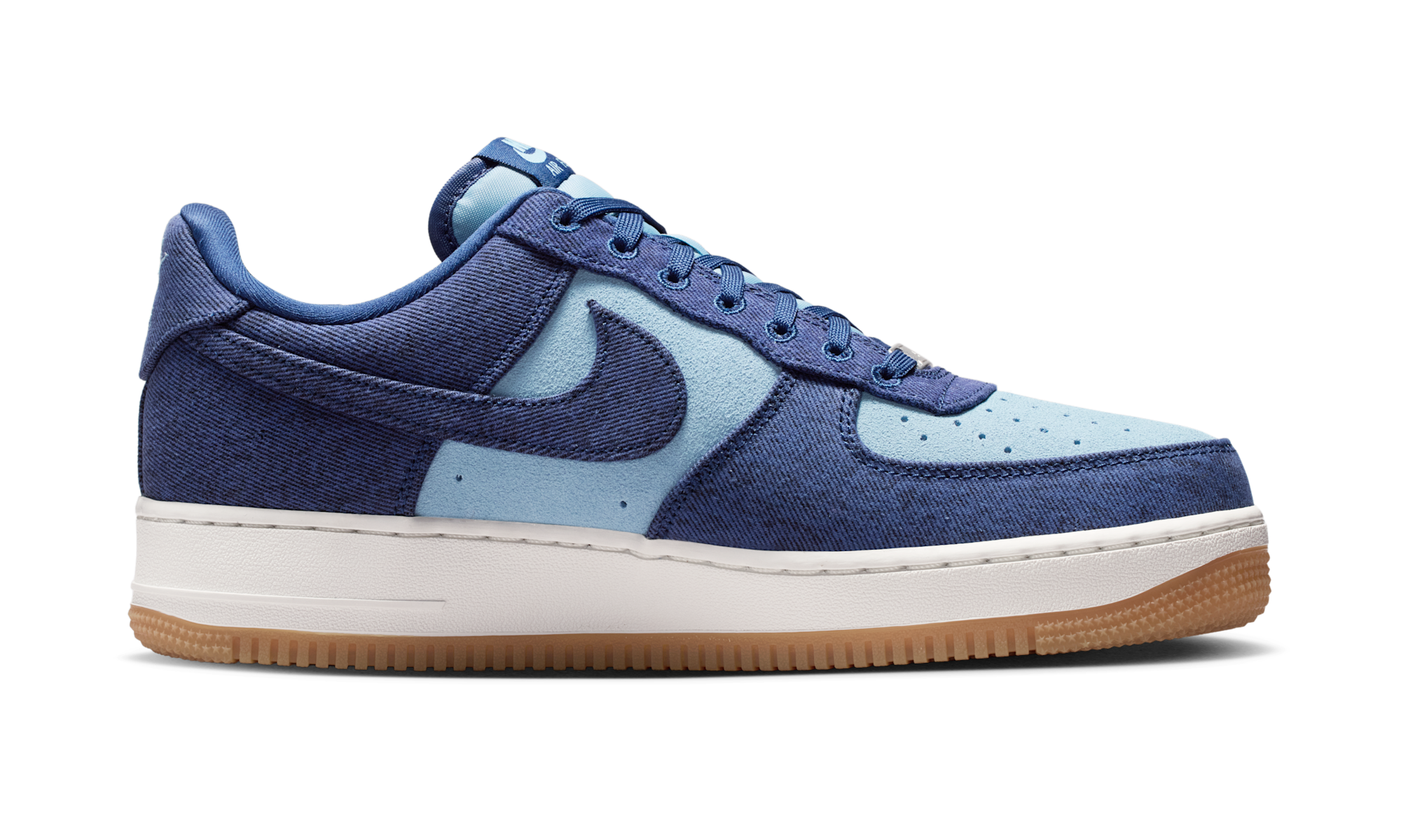 Nike Air Force 1 Low '07 LV8 Denim Navy Worn Blue