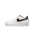 Nike Air Force 1 Low '07 LV8 Double Swoosh White Metallic Gold