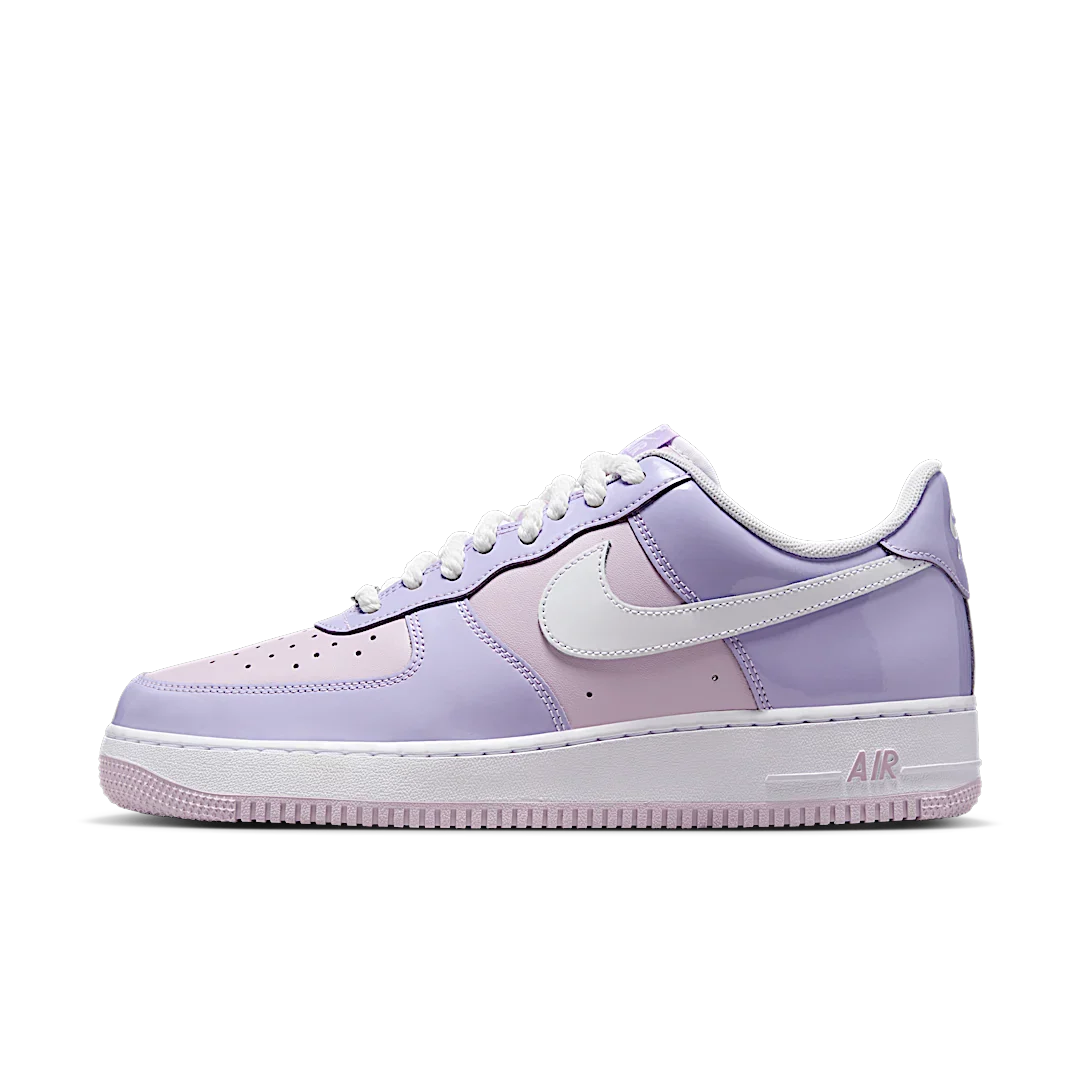 Nike Air Force 1 Low '07 LV8 Hydrangeas Patent, Hydrangeas/White/Doll (HV9405-500)