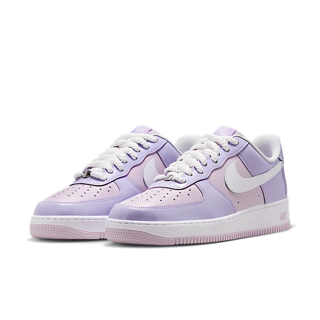 Nike Air Force 1 Low '07 LV8 Hydrangeas Patent, Hydrangeas/White/Doll (HV9405-500)