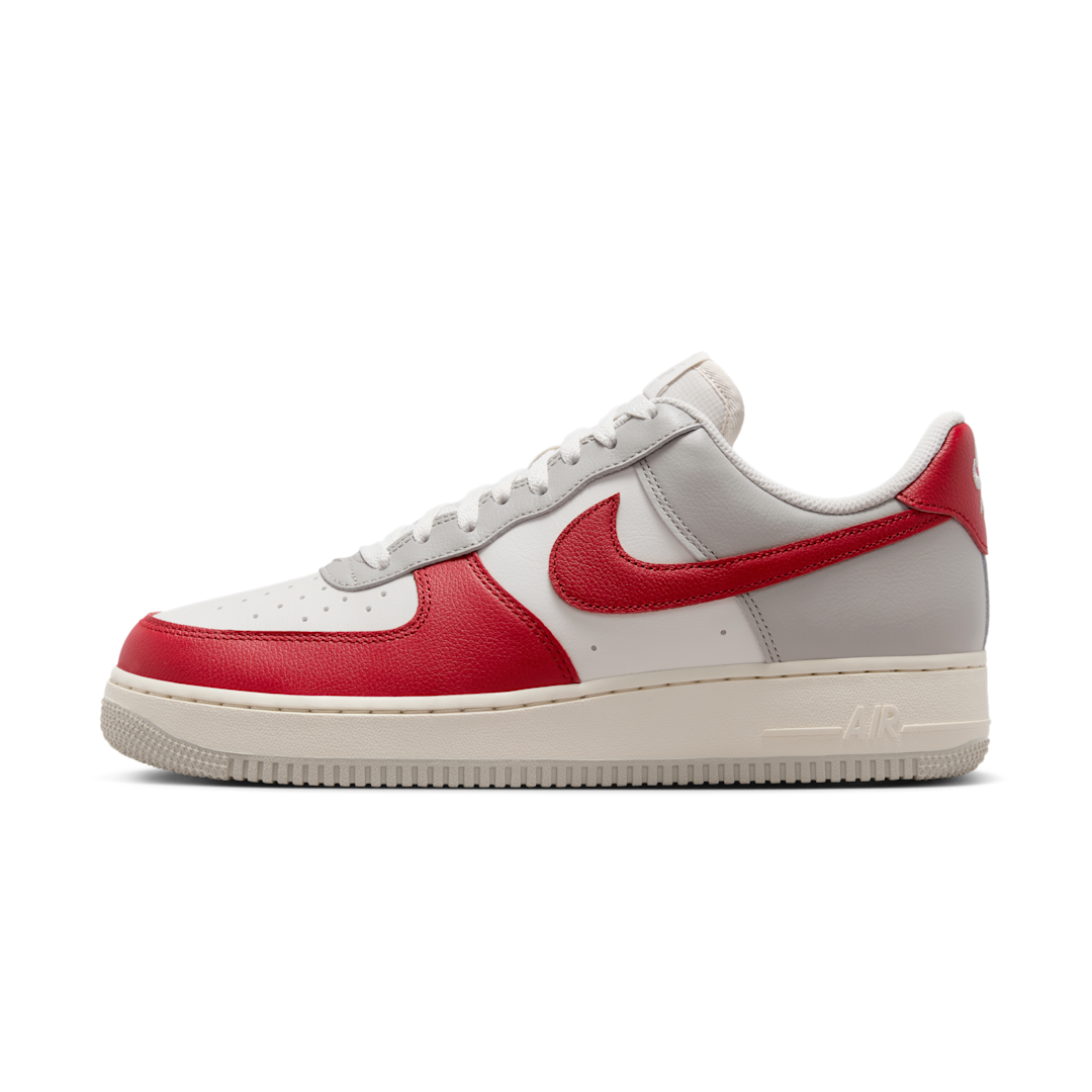Nike Air Force 1 Low '07 LV8 Phantom Gym Red, Light Iron Ore/Pale Ivory/Phantom/Gym Red (HJ9094-012)