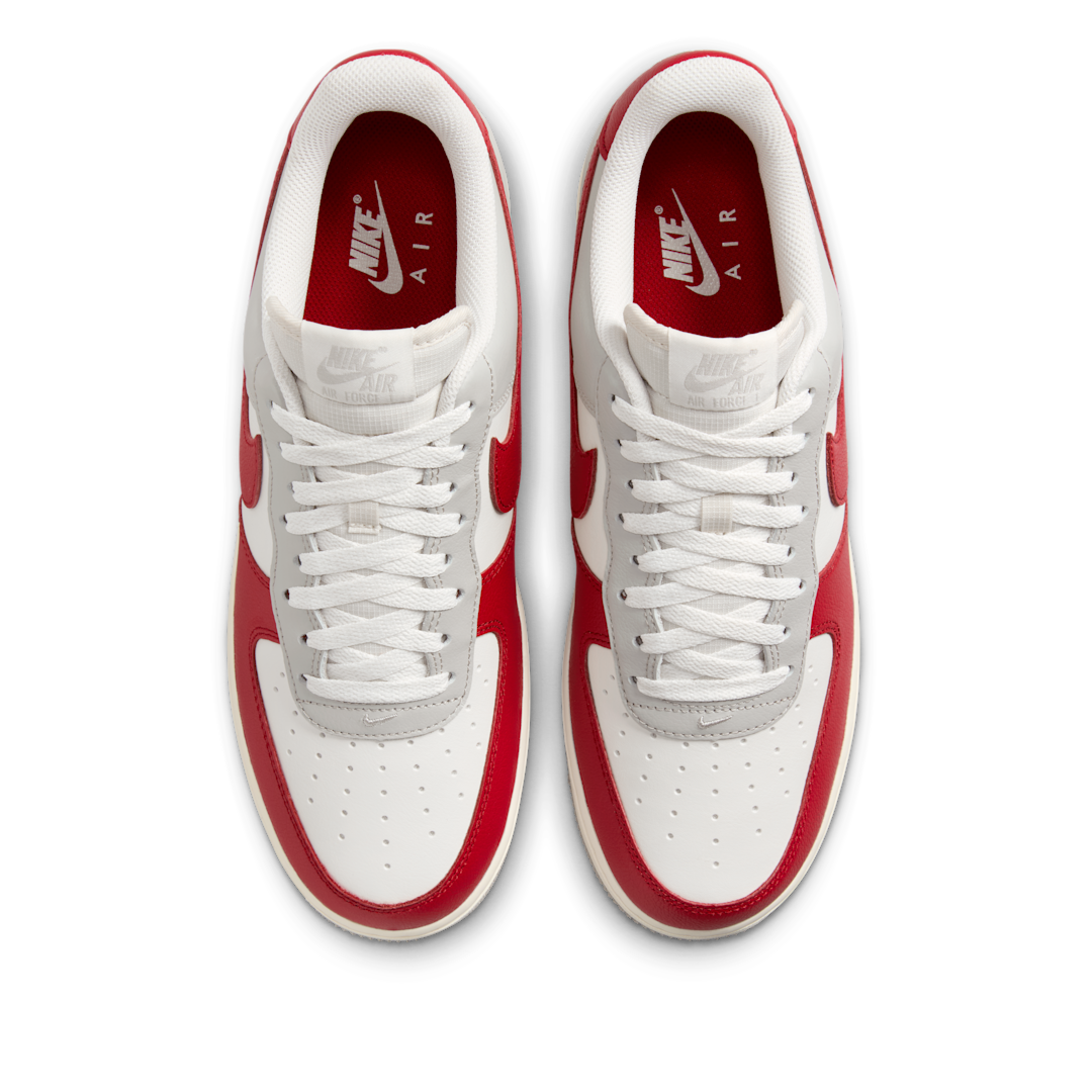 Nike Air Force 1 Low '07 LV8 Phantom Gym Red, Light Iron Ore/Pale Ivory/Phantom/Gym Red (HJ9094-012)