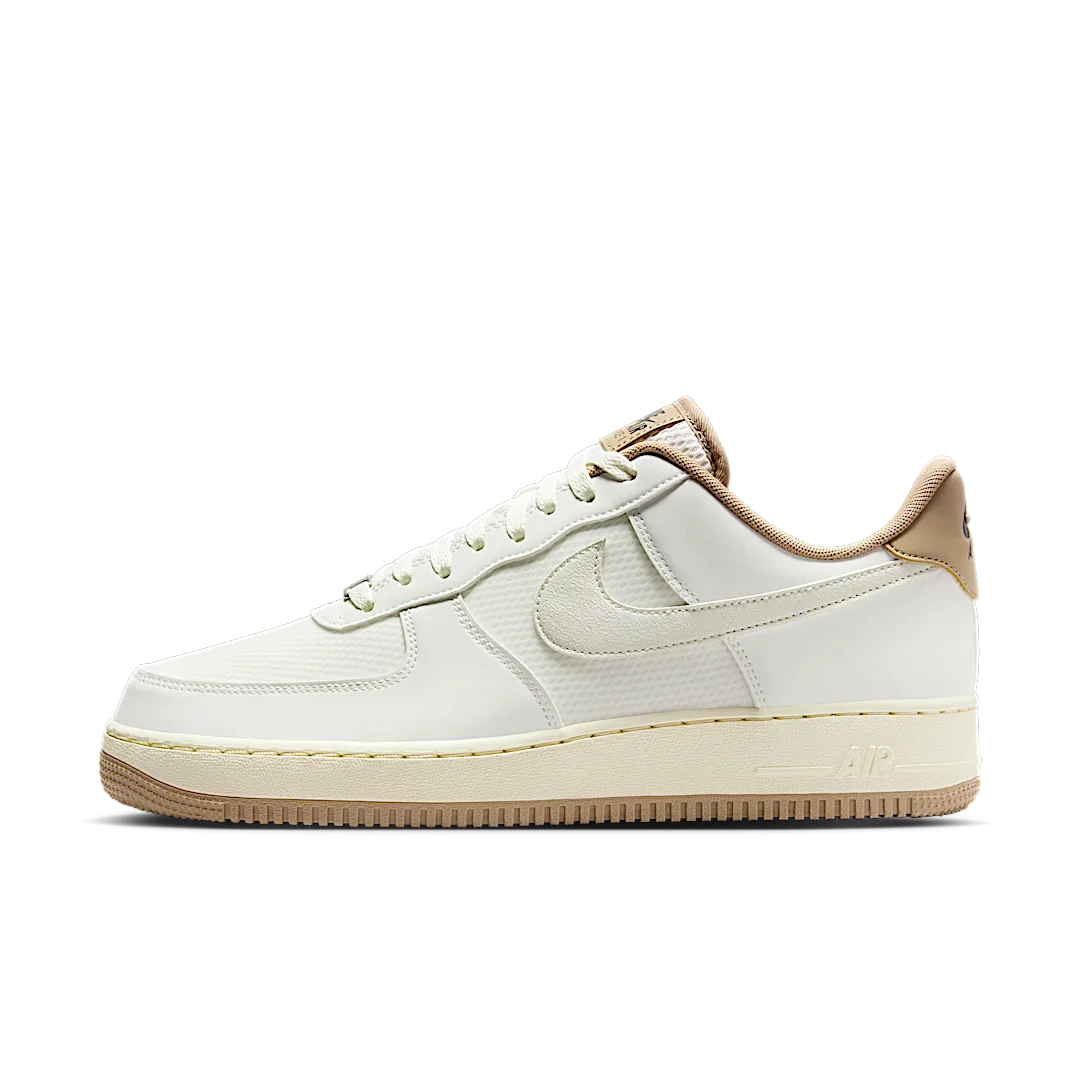 Nike Air Force 1 Low '07 LV8 Summit White Khaki, Summit White/Khaki/Coconut Milk/Summit White (FZ5225-100)