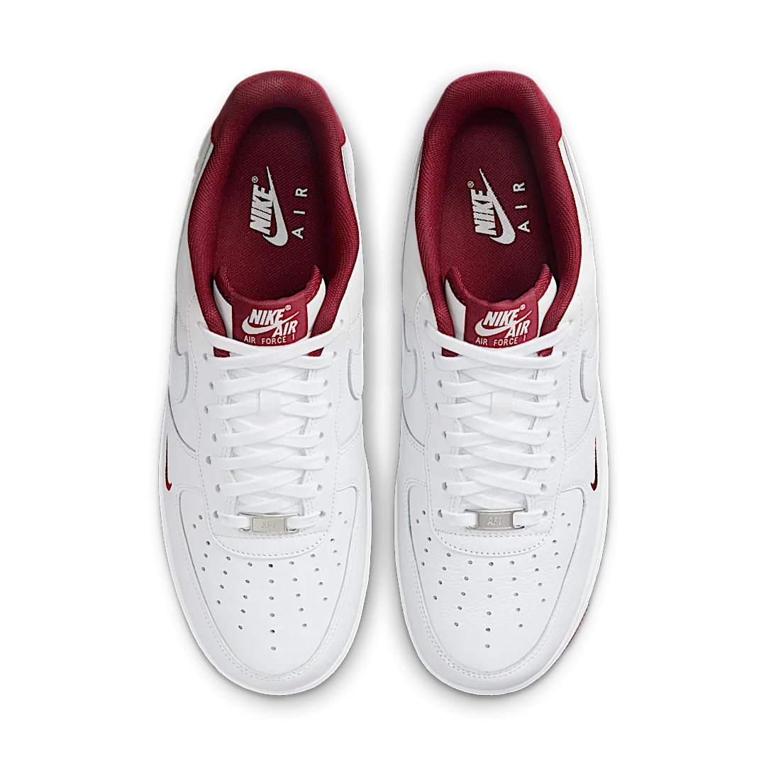 Nike Air Force 1 Low '07 LV8 White Team Red, White/White/Team Red (HM9483-100)