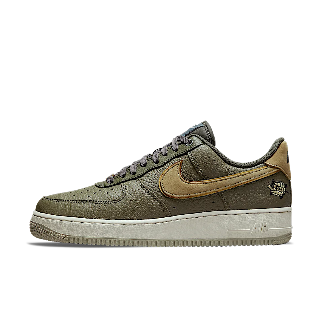 Nike Air Force 1 Low '07 LX Turtle, Medium Olive/Coriander-Cargo Khaki (DA8482-200)
