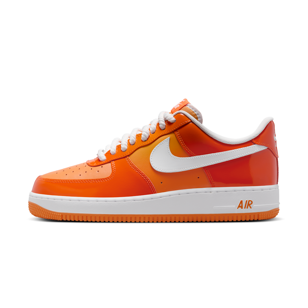 Nike Air Force 1 Low '07 Orange White Patent