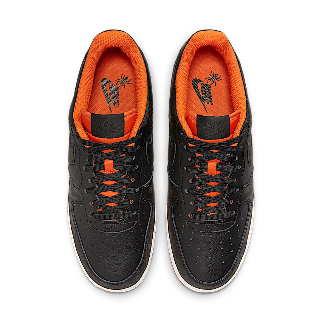 Nike Air Force 1 Low '07 PRM Halloween (2021), Black/Black-Starfish-Sail (DC8891-001)