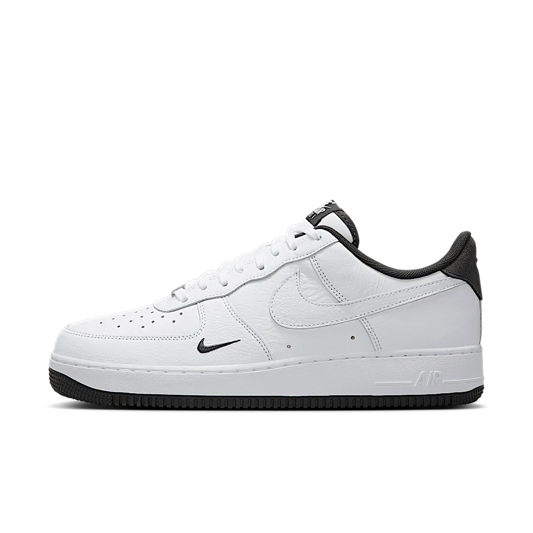 Nike Air Force 1 Low '07 White Anthracite Mini Swoosh, White/Anthracite (HM9483-101)